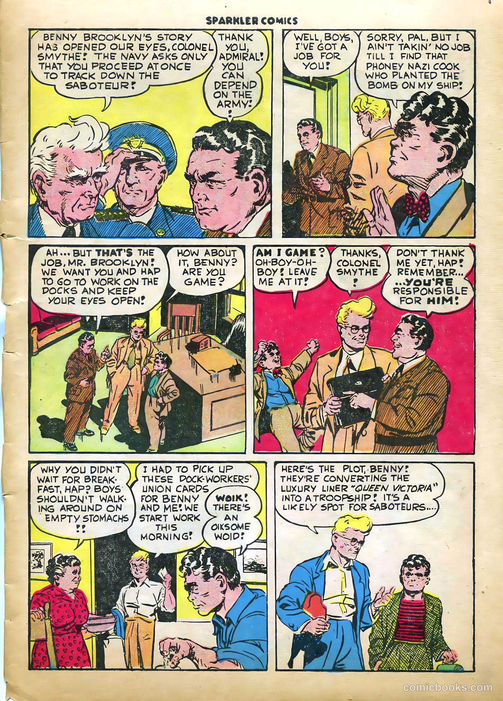 Sparkle Comics #29 (1953) — page 11 of 49