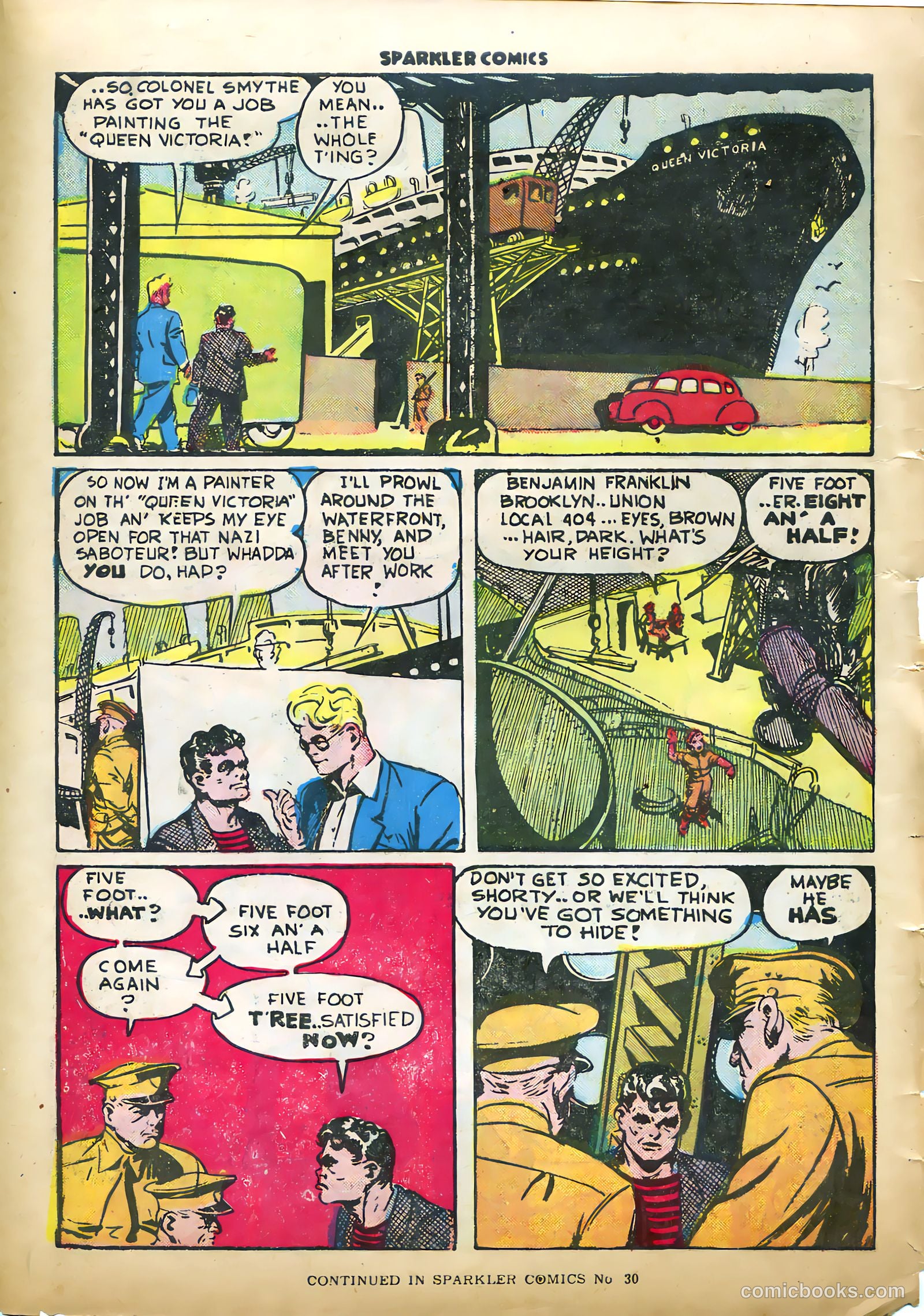 Sparkle Comics #29 (1953) — page 12 of 49