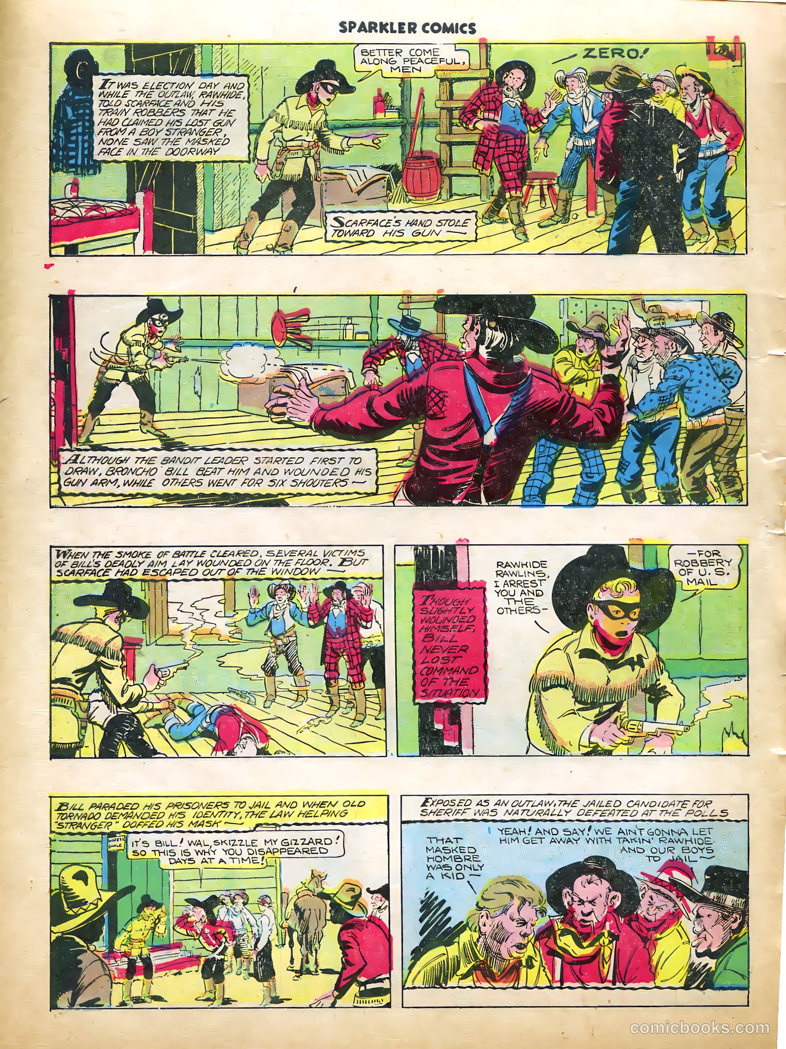 Sparkle Comics #29 (1953) — page 14 of 49