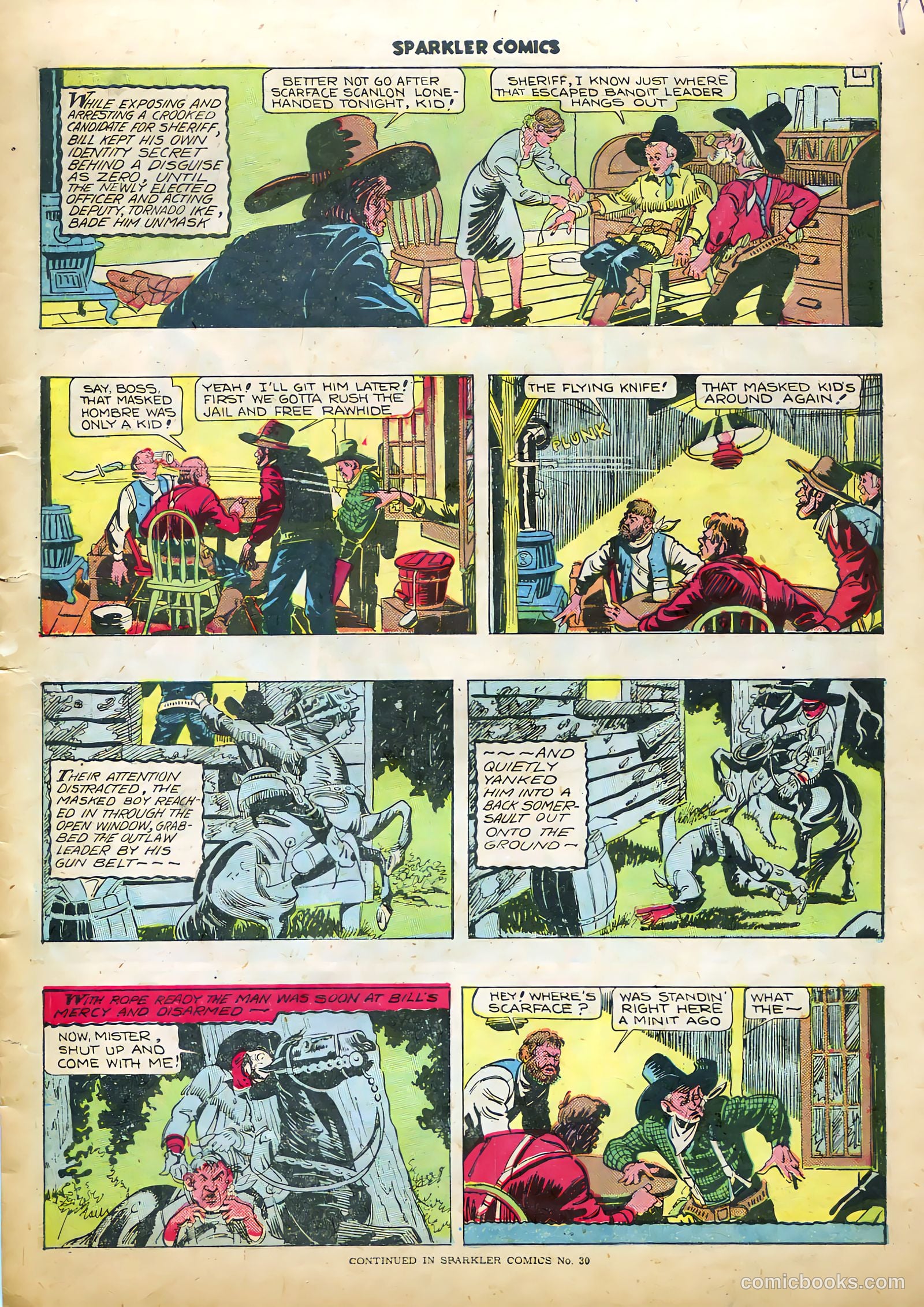 Sparkle Comics #29 (1953) — page 15 of 49