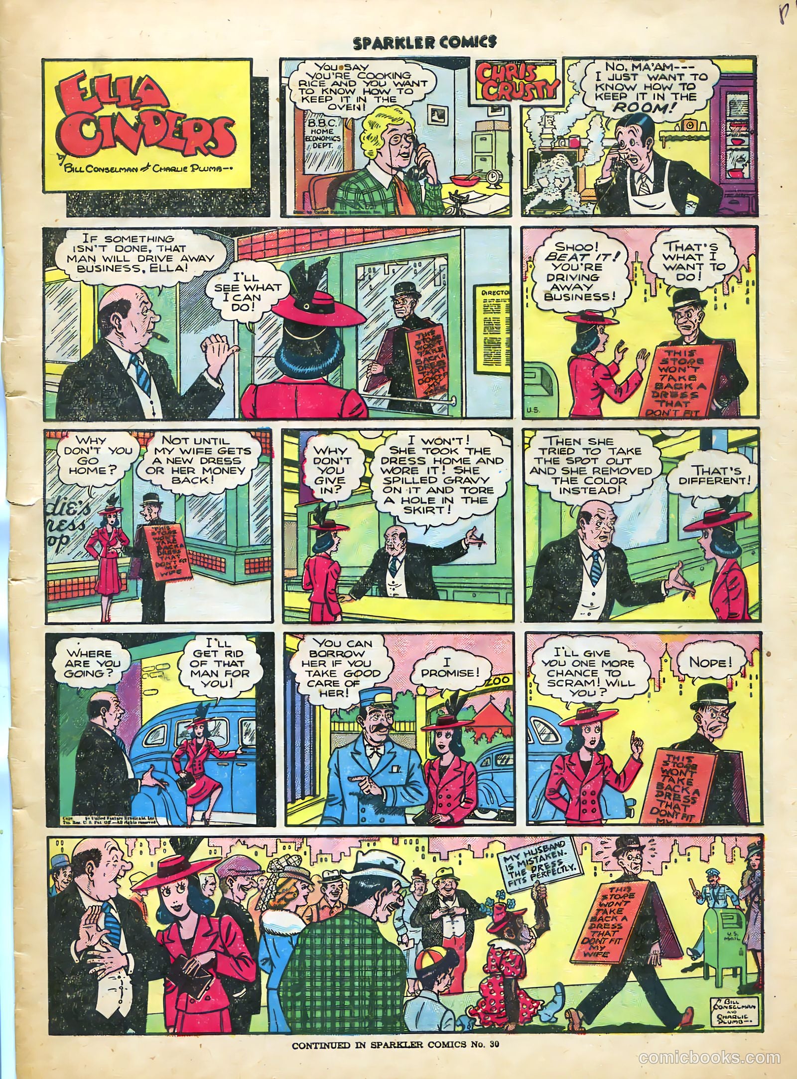 Sparkle Comics #29 (1953) — page 17 of 49