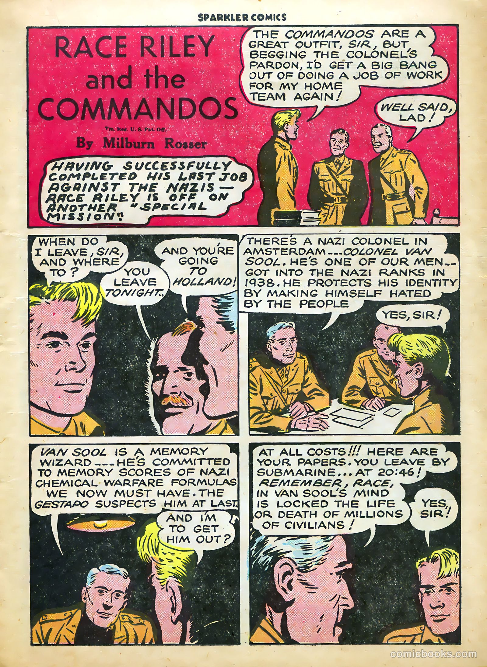 Sparkle Comics #29 (1953) — page 18 of 49