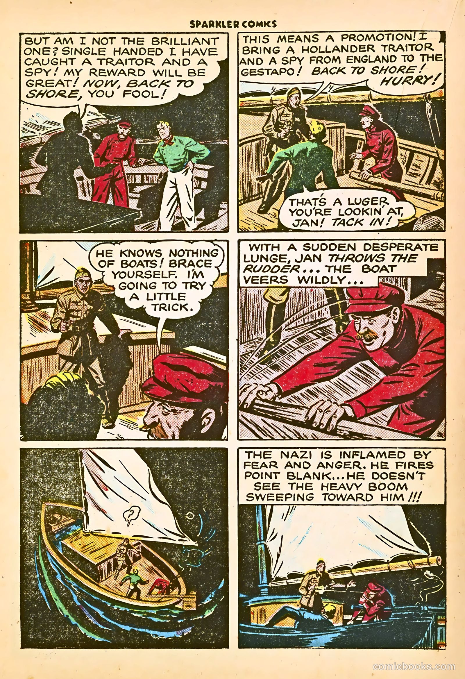 Sparkle Comics #29 (1953) — page 21 of 49