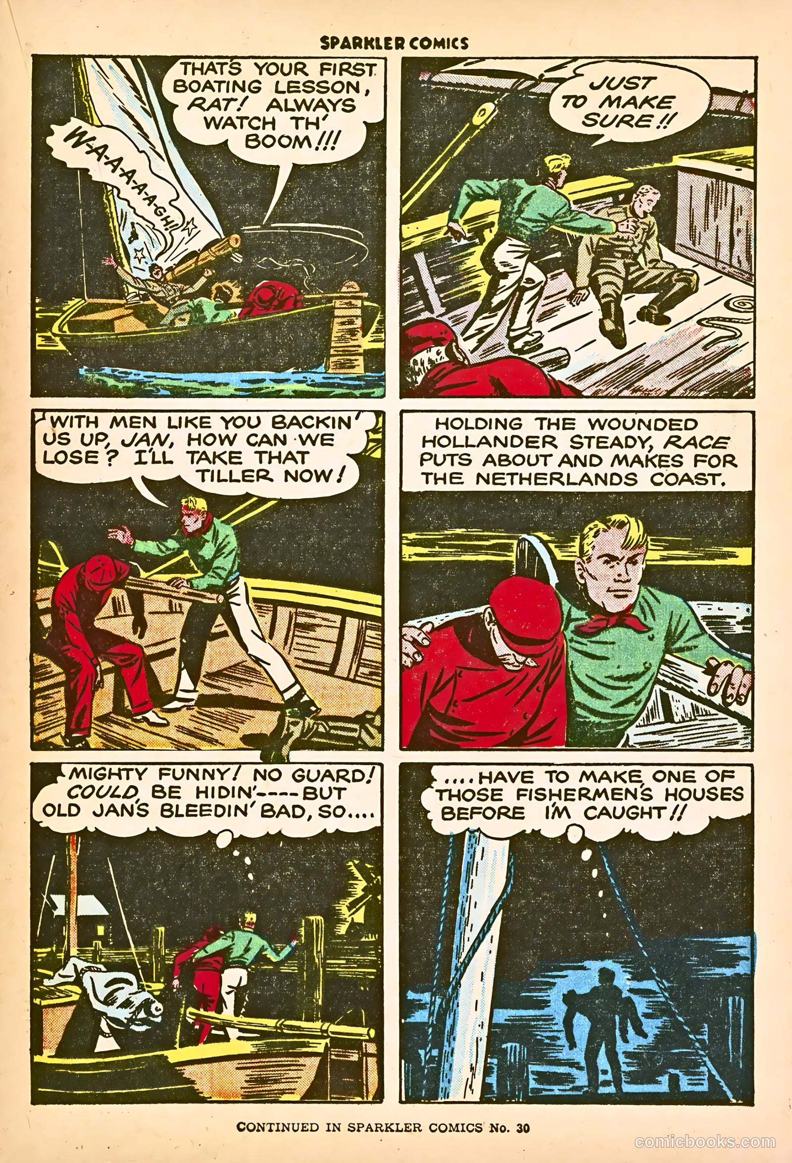 Sparkle Comics #29 (1953) — page 22 of 49