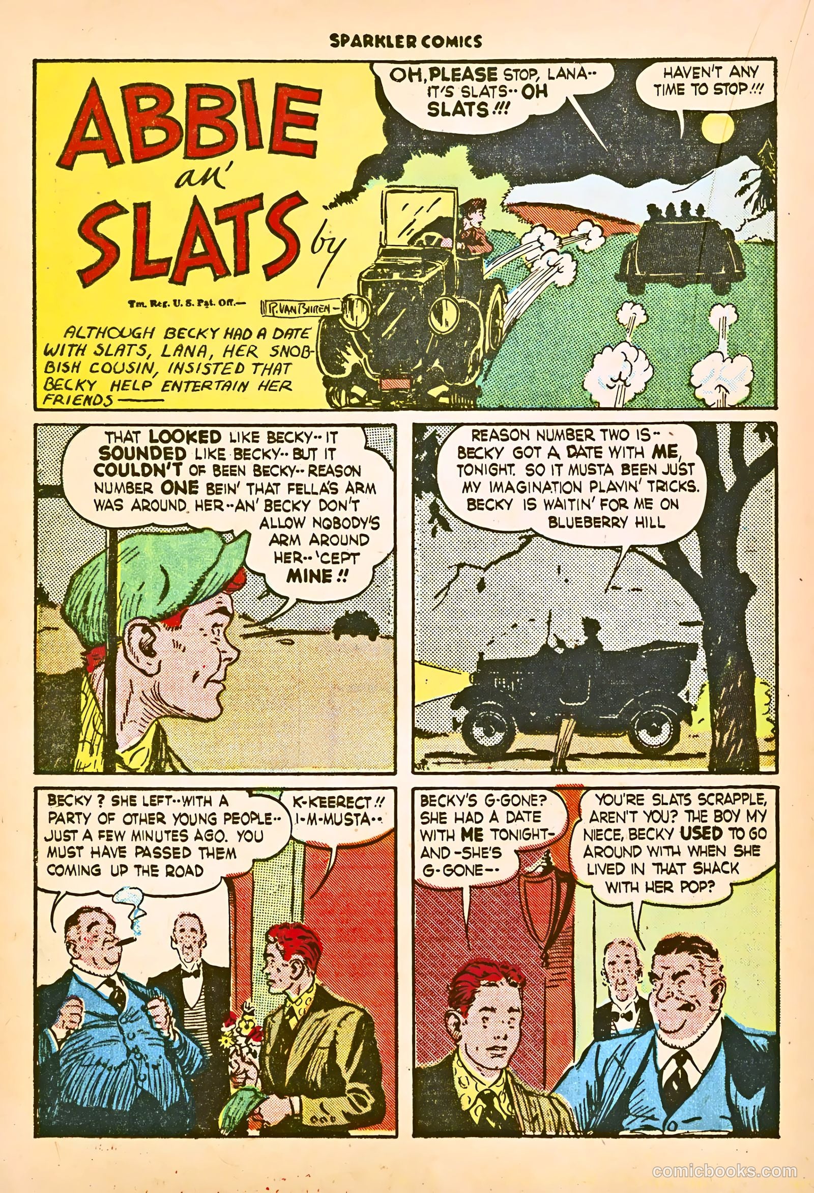 Sparkle Comics #29 (1953) — page 25 of 49