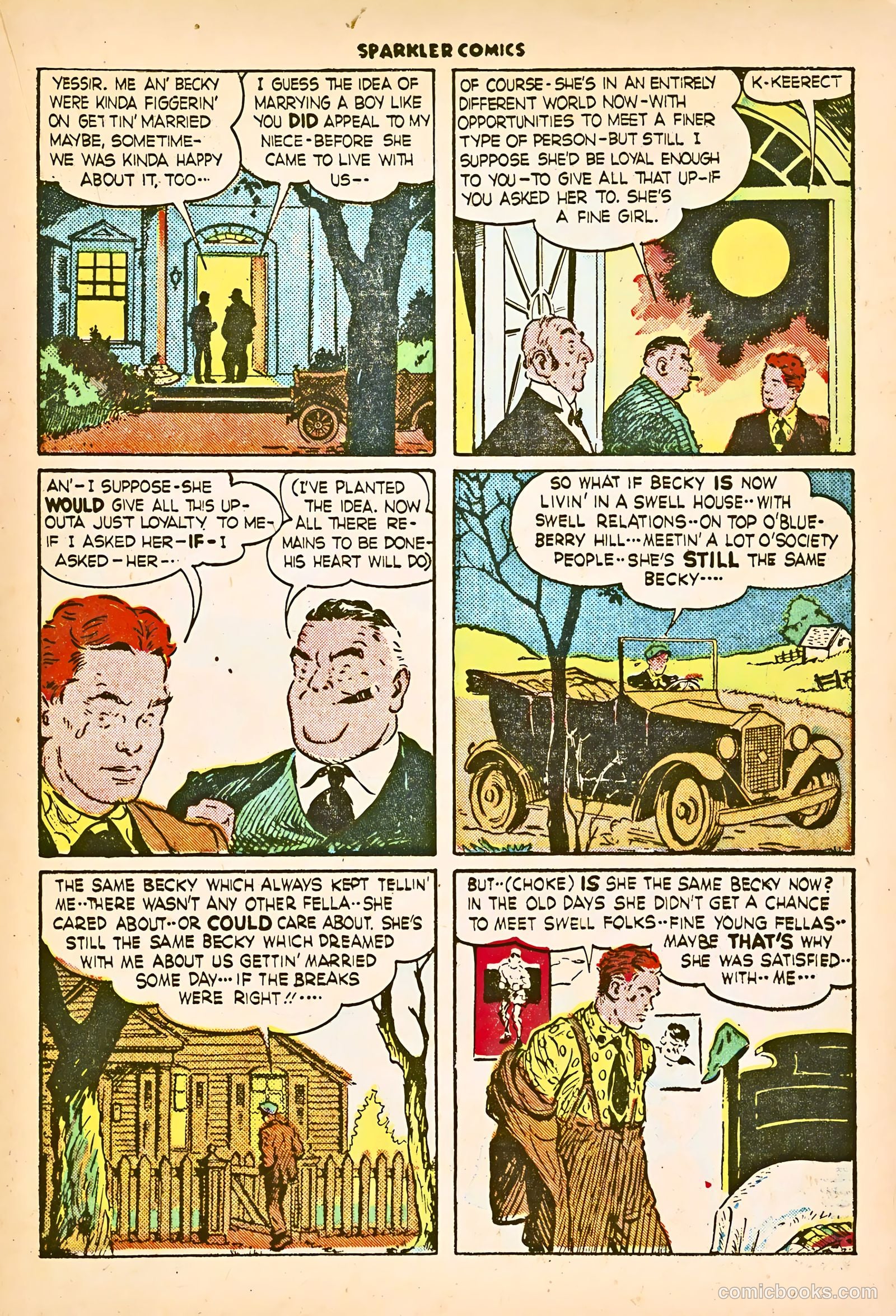Sparkle Comics #29 (1953) — page 26 of 49