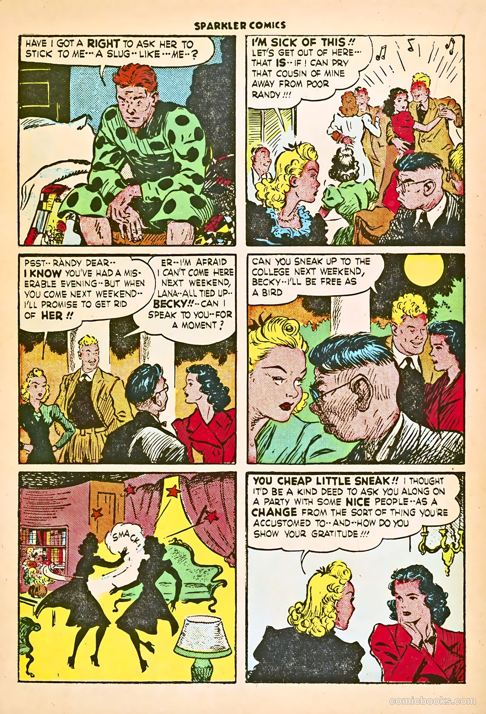 Sparkle Comics #29 (1953) — page 27 of 49