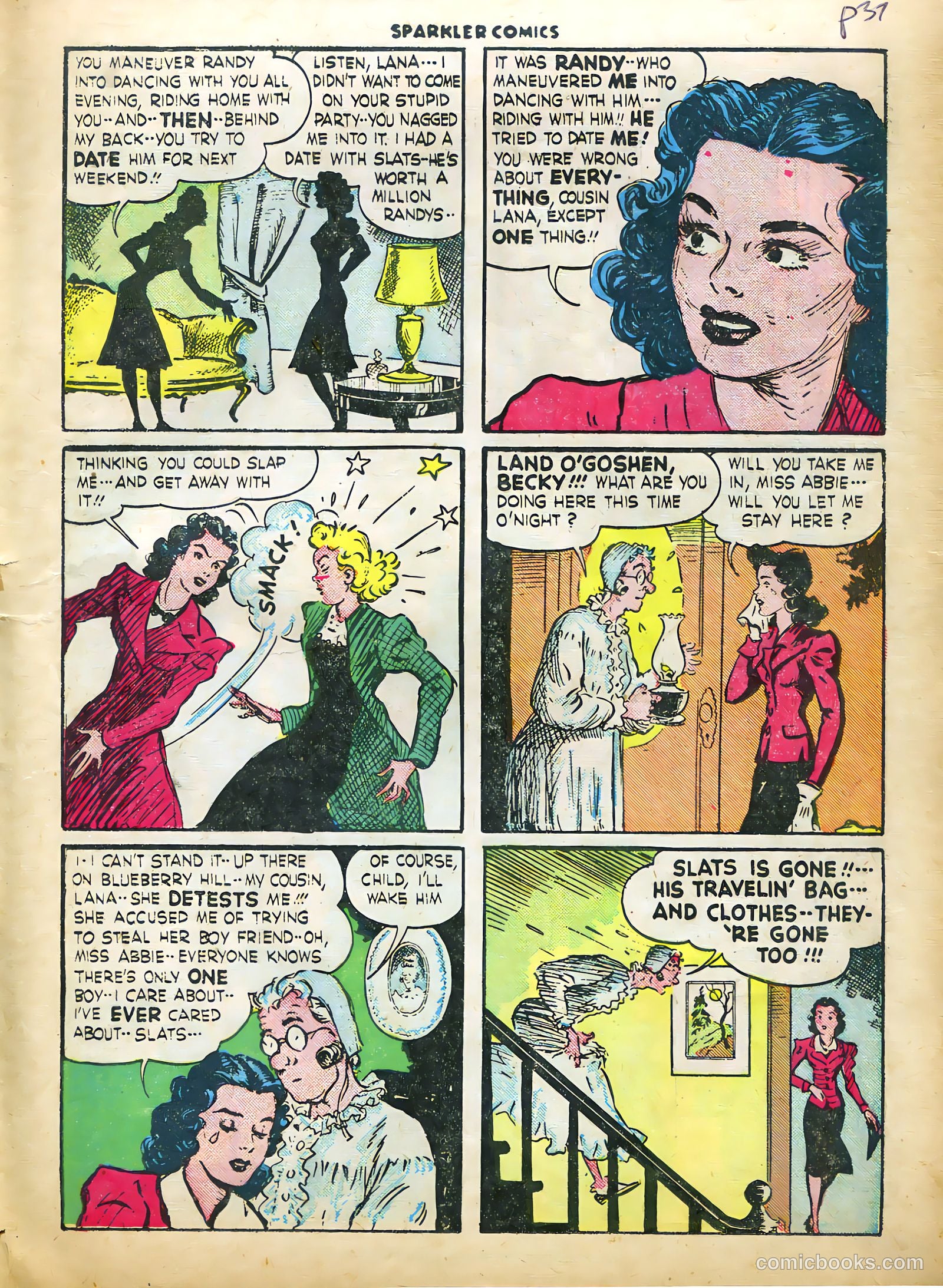 Sparkle Comics #29 (1953) — page 28 of 49