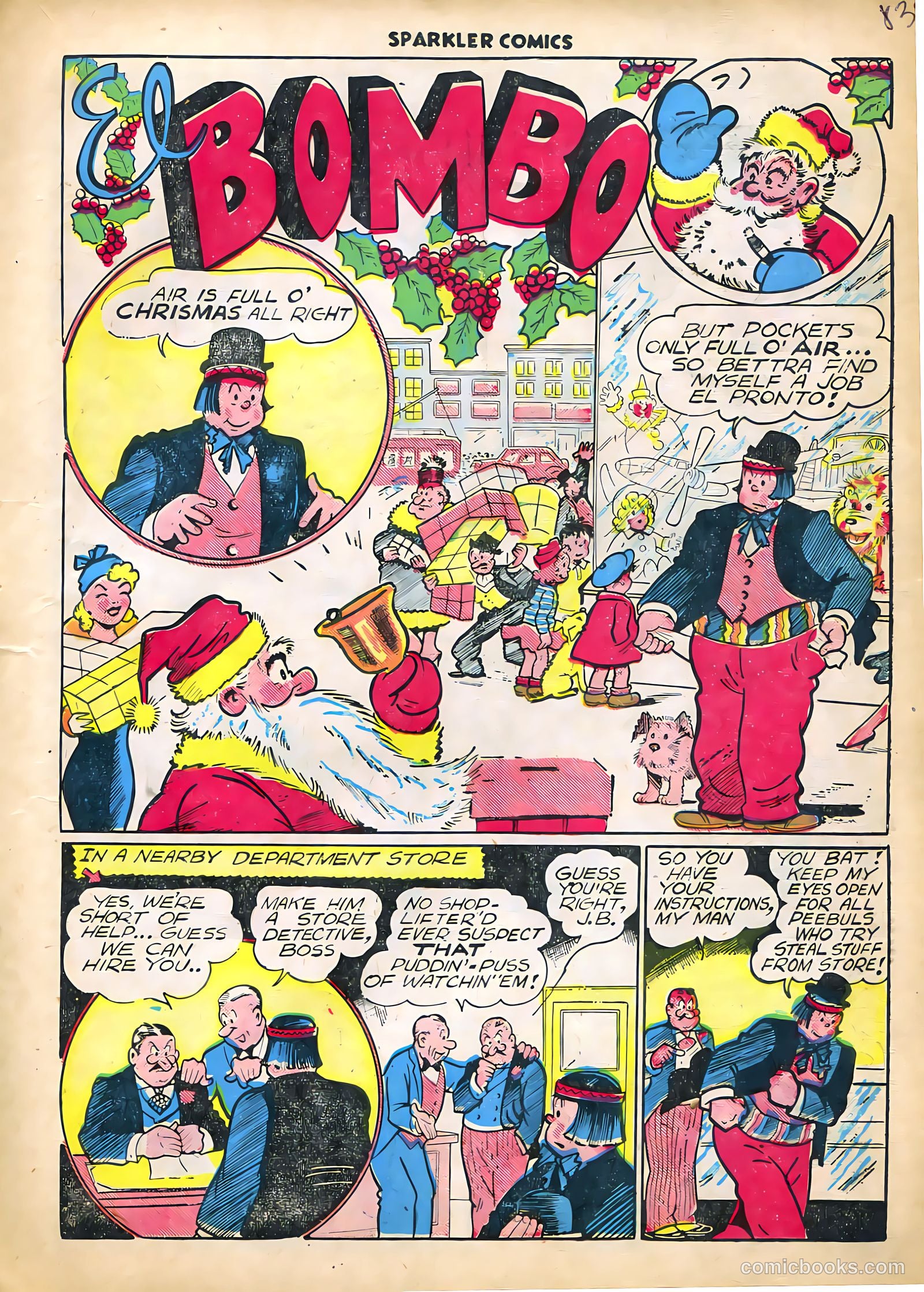 Sparkle Comics #29 (1953) — page 30 of 49