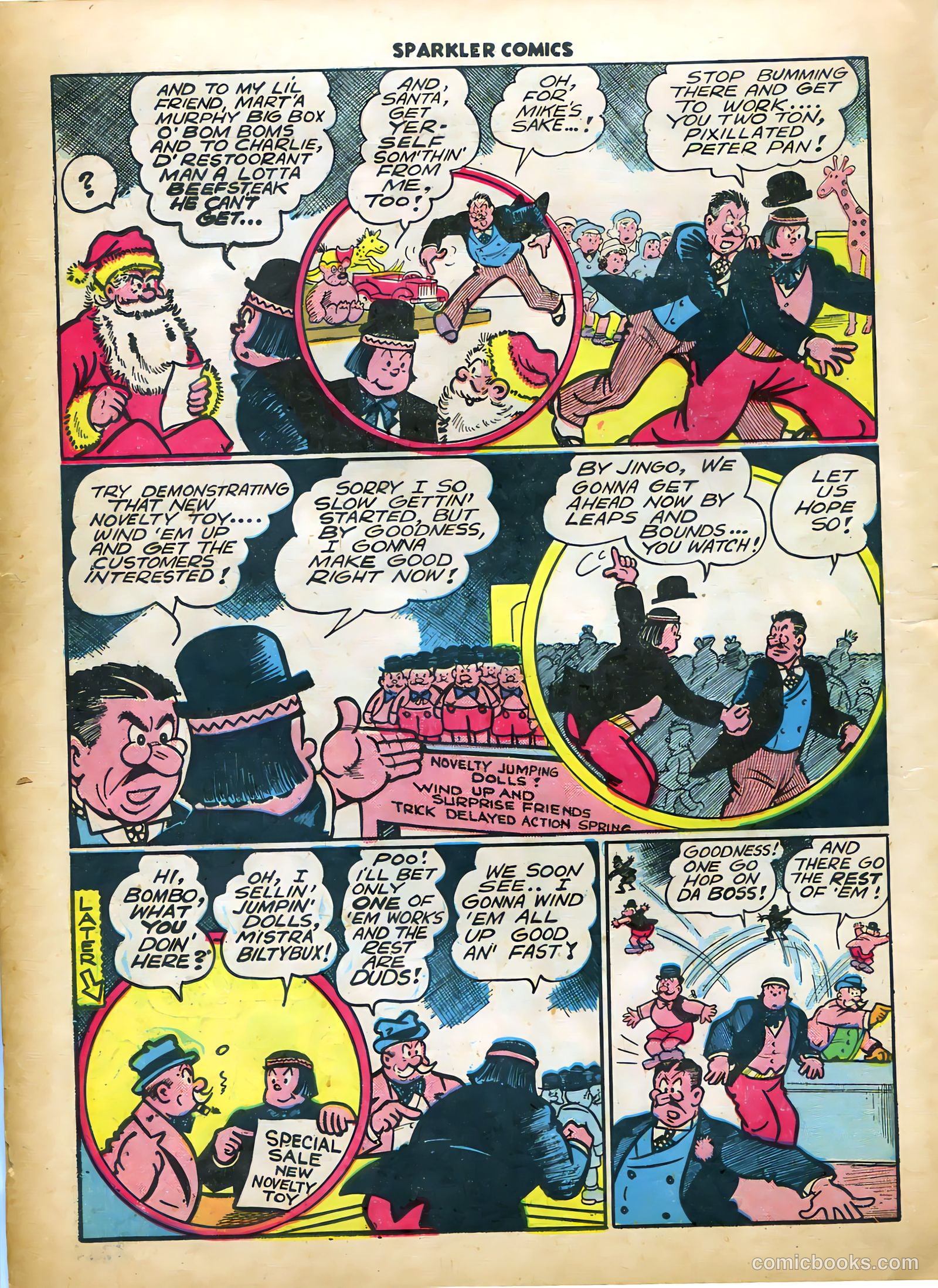 Sparkle Comics #29 (1953) — page 33 of 49