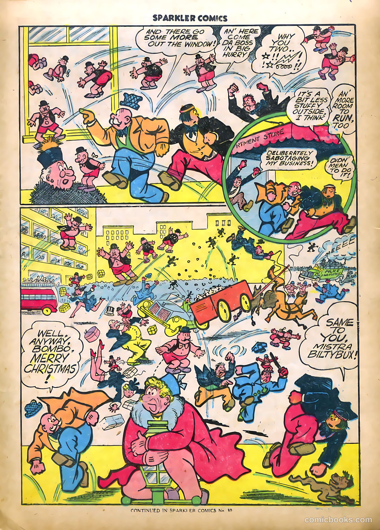 Sparkle Comics #29 (1953) — page 34 of 49