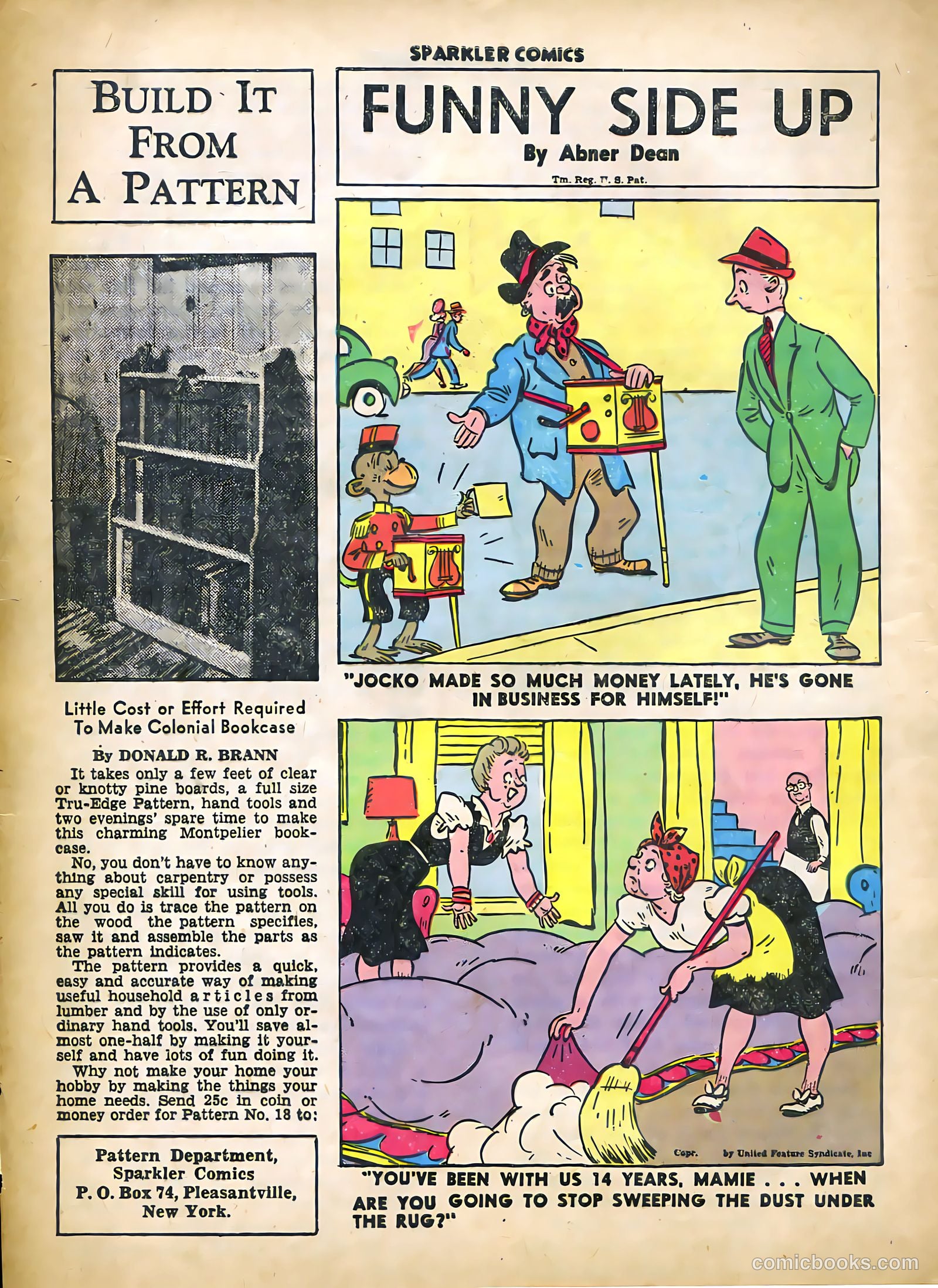 Sparkle Comics #29 (1953) — page 37 of 49