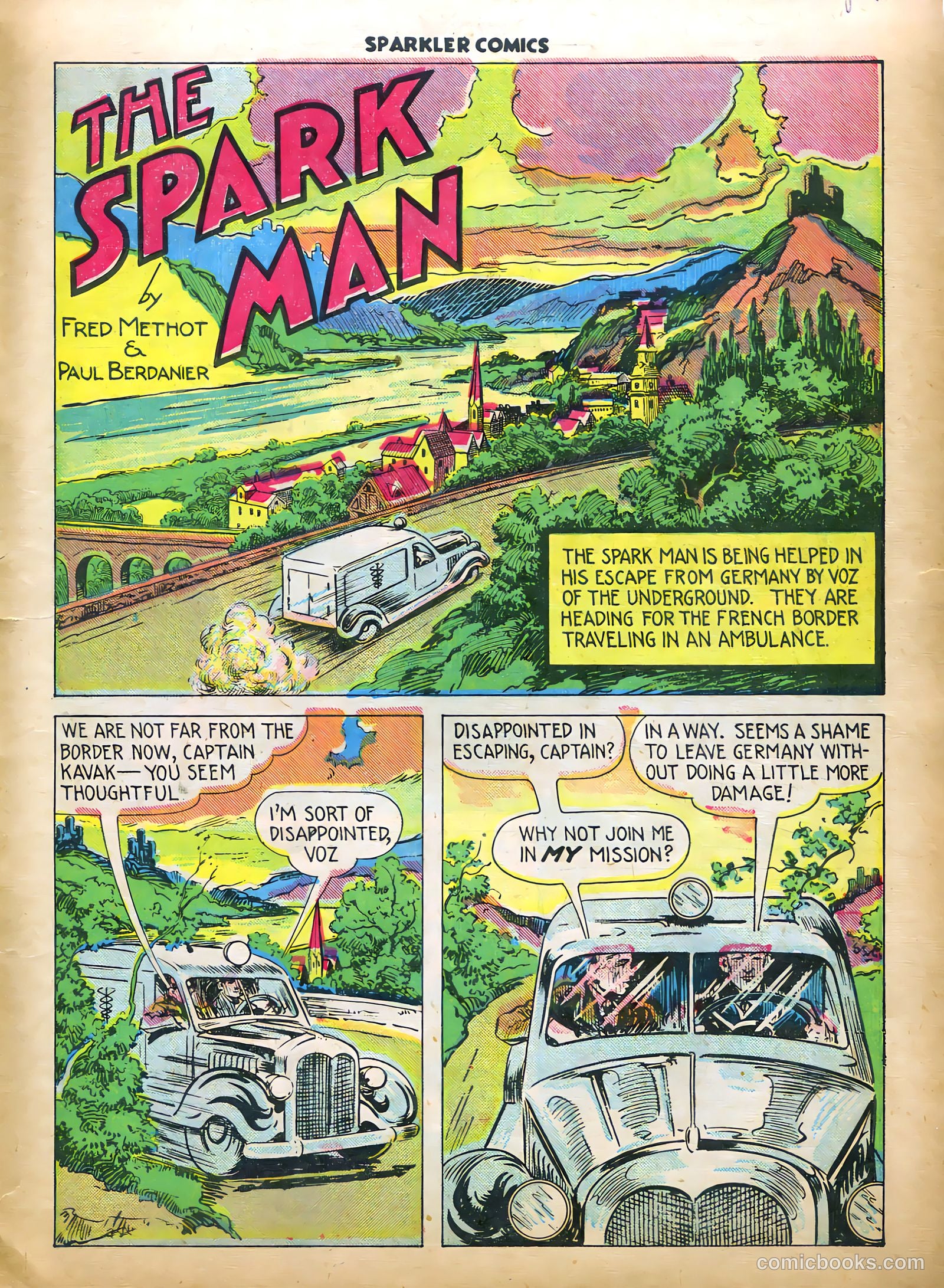 Sparkle Comics #29 (1953) — page 38 of 49
