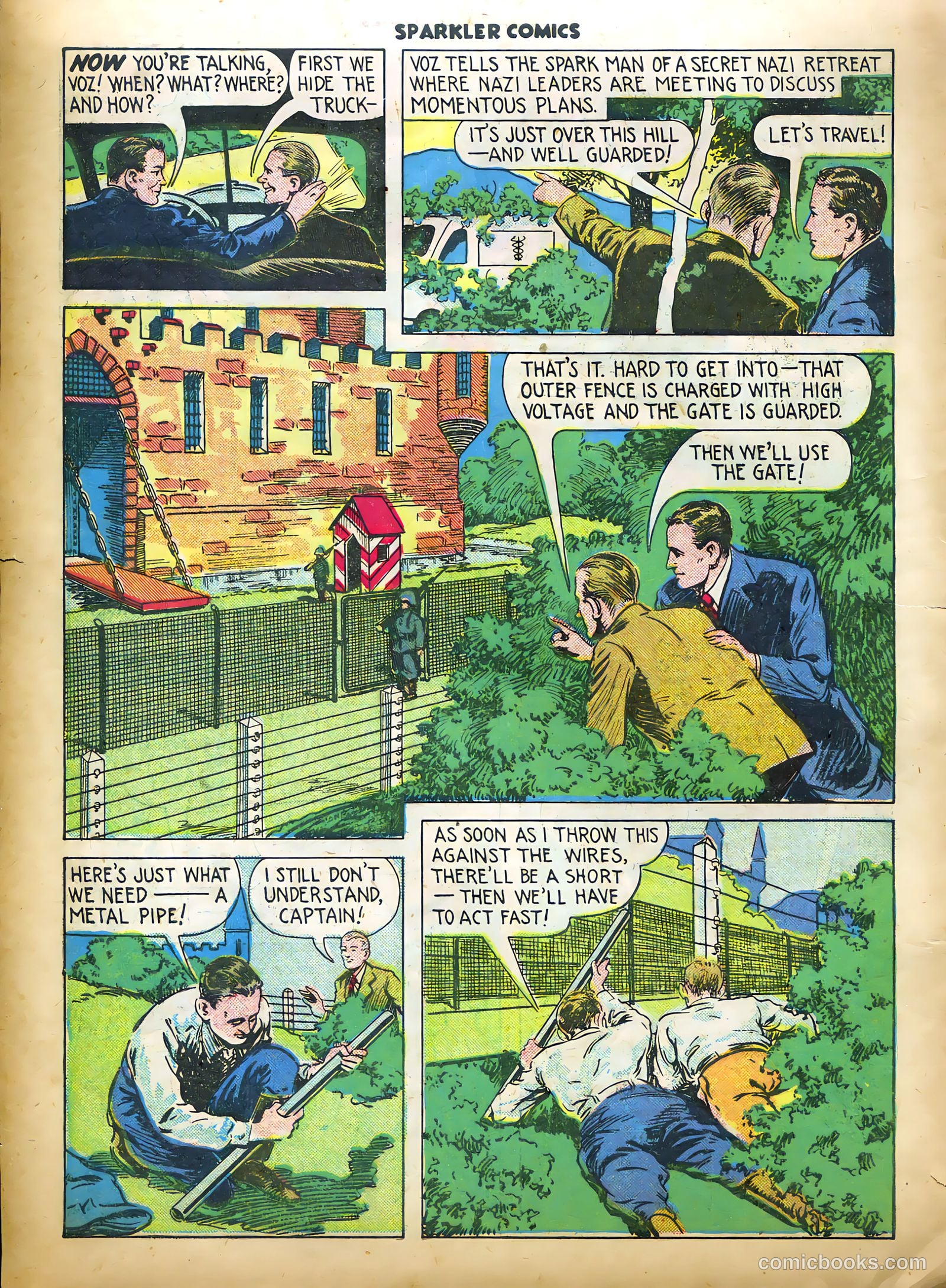 Sparkle Comics #29 (1953) — page 39 of 49