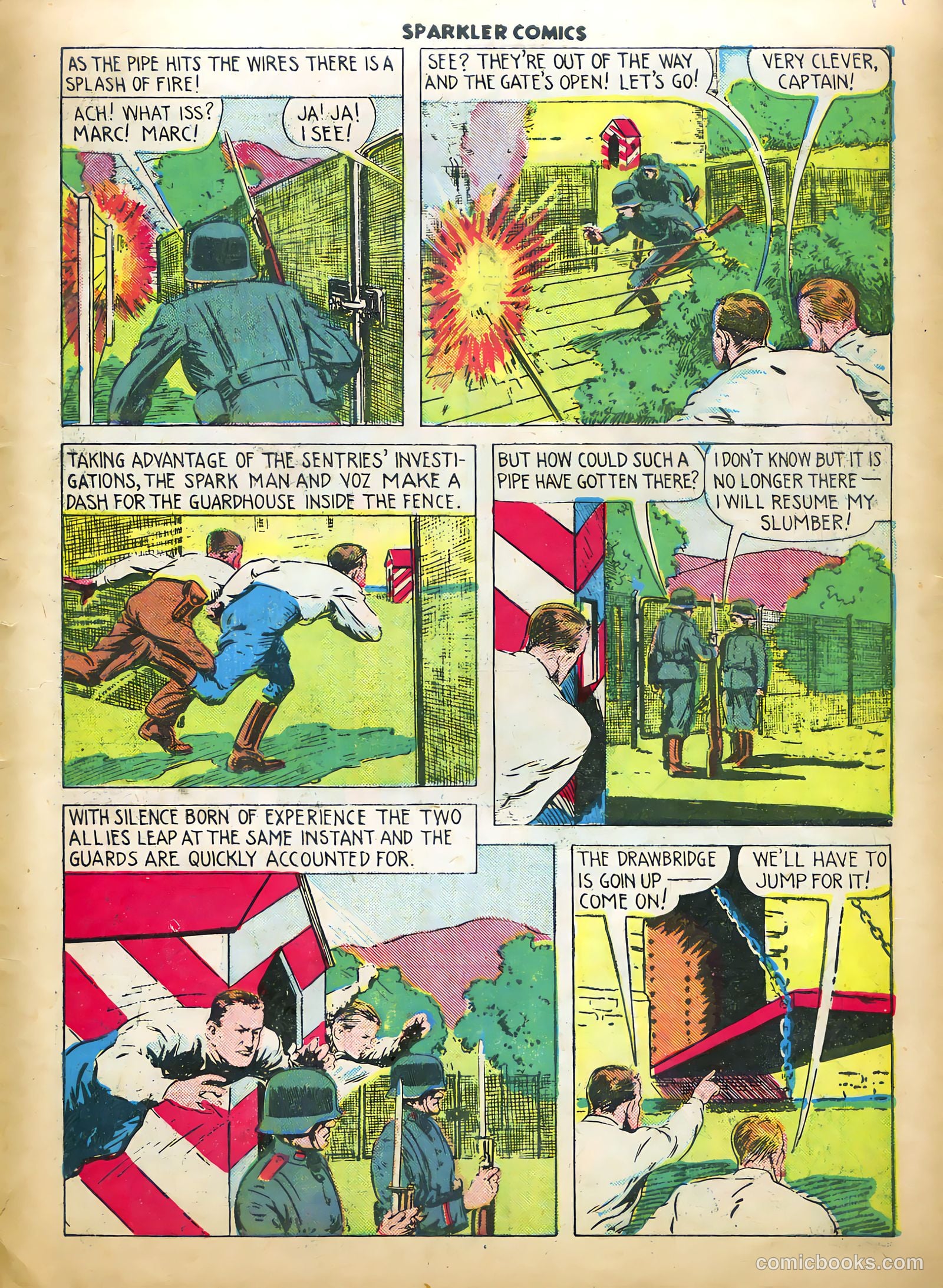 Sparkle Comics #29 (1953) — page 40 of 49