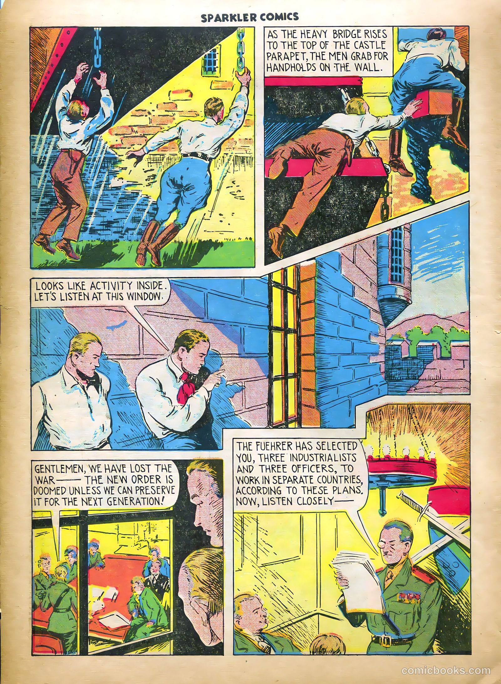 Sparkle Comics #29 (1953) — page 41 of 49