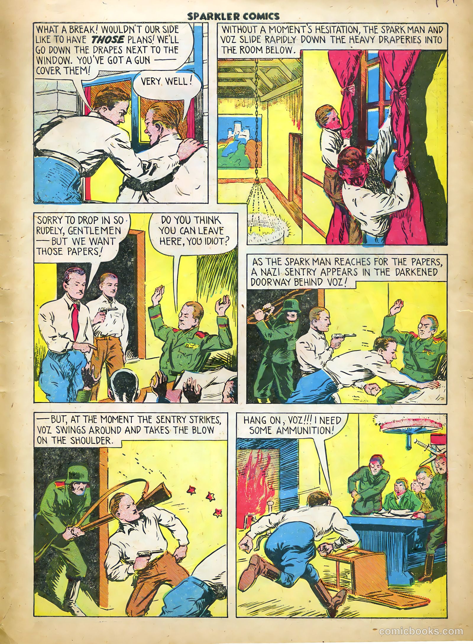 Sparkle Comics #29 (1953) — page 42 of 49