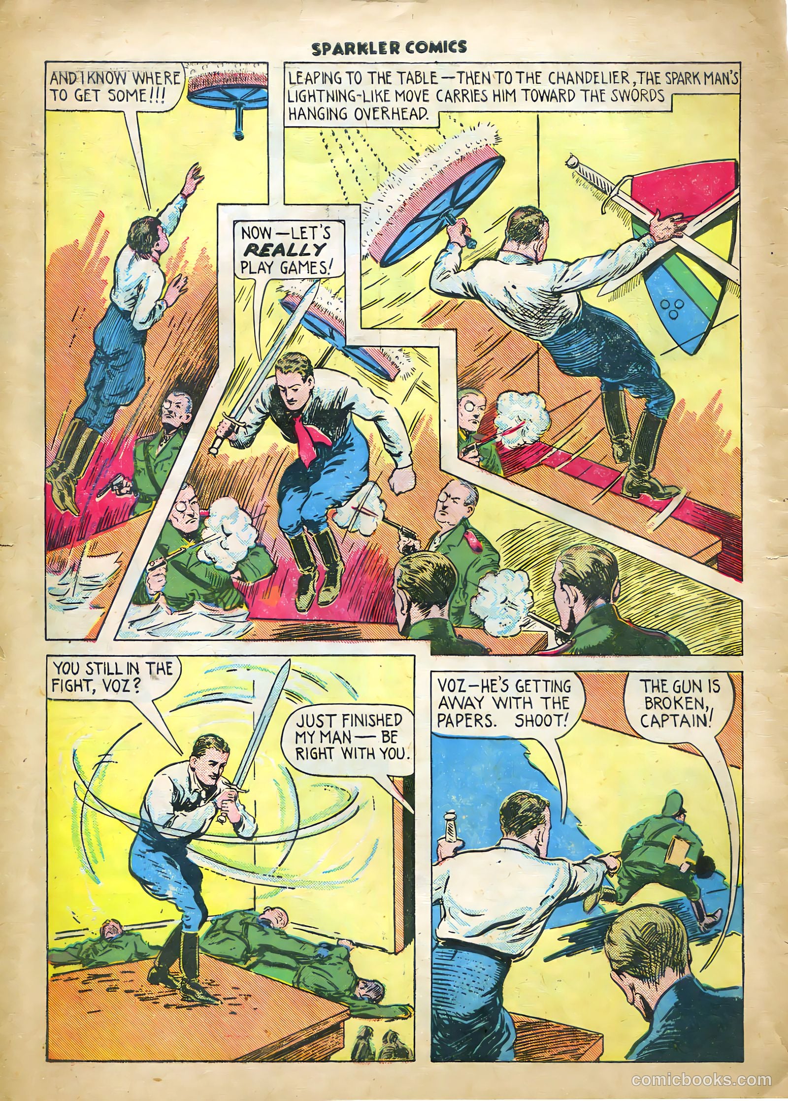 Sparkle Comics #29 (1953) — page 43 of 49