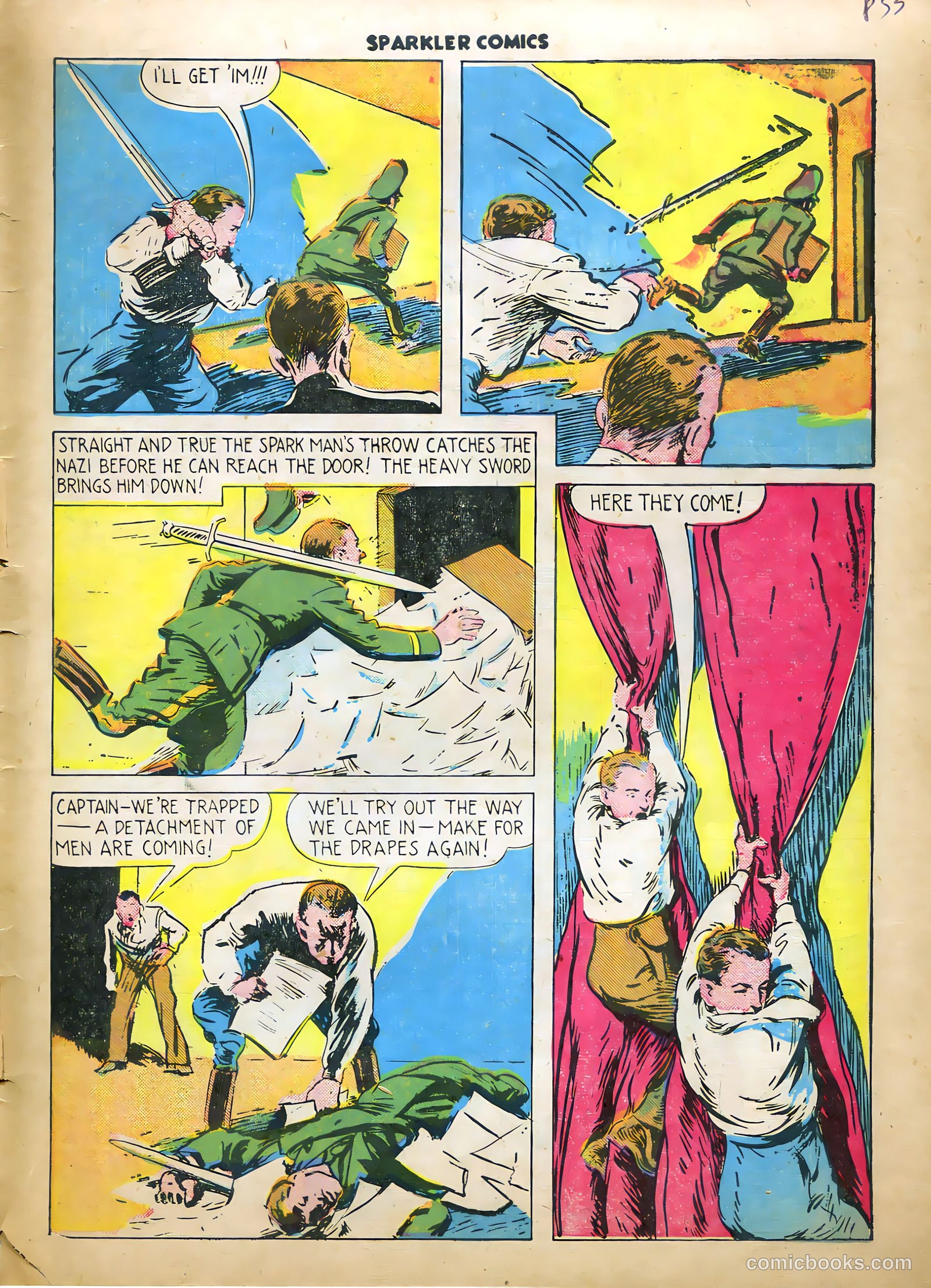 Sparkle Comics #29 (1953) — page 44 of 49