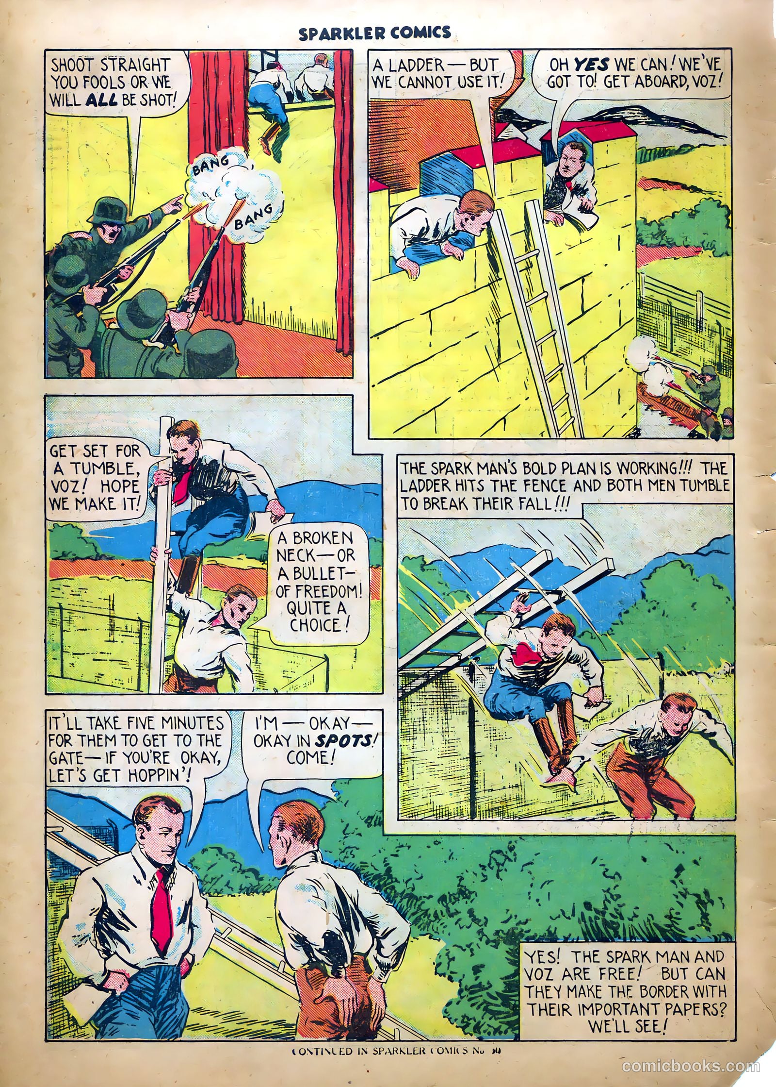 Sparkle Comics #29 (1953) — page 45 of 49