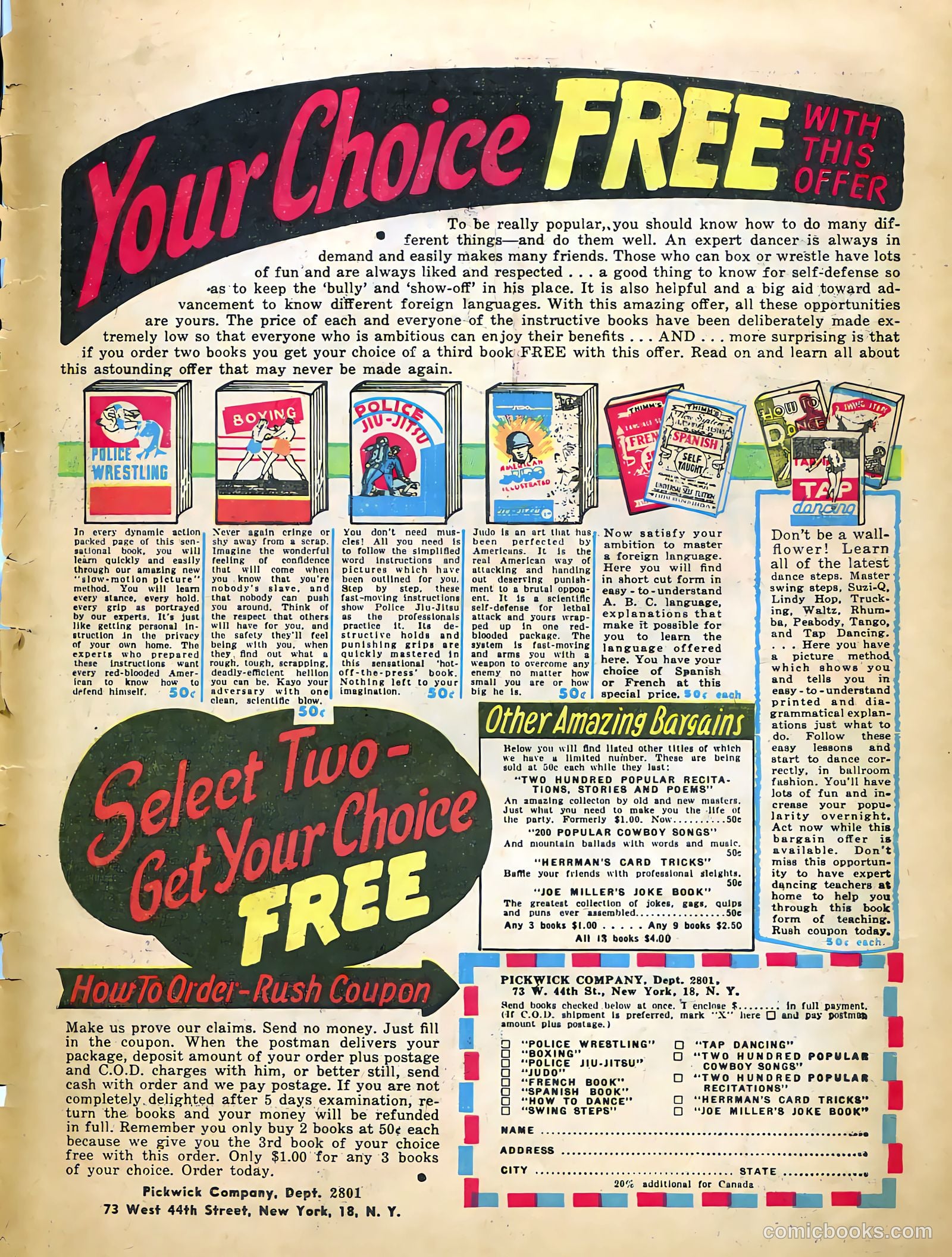 Sparkle Comics #29 (1953) — page 46 of 49