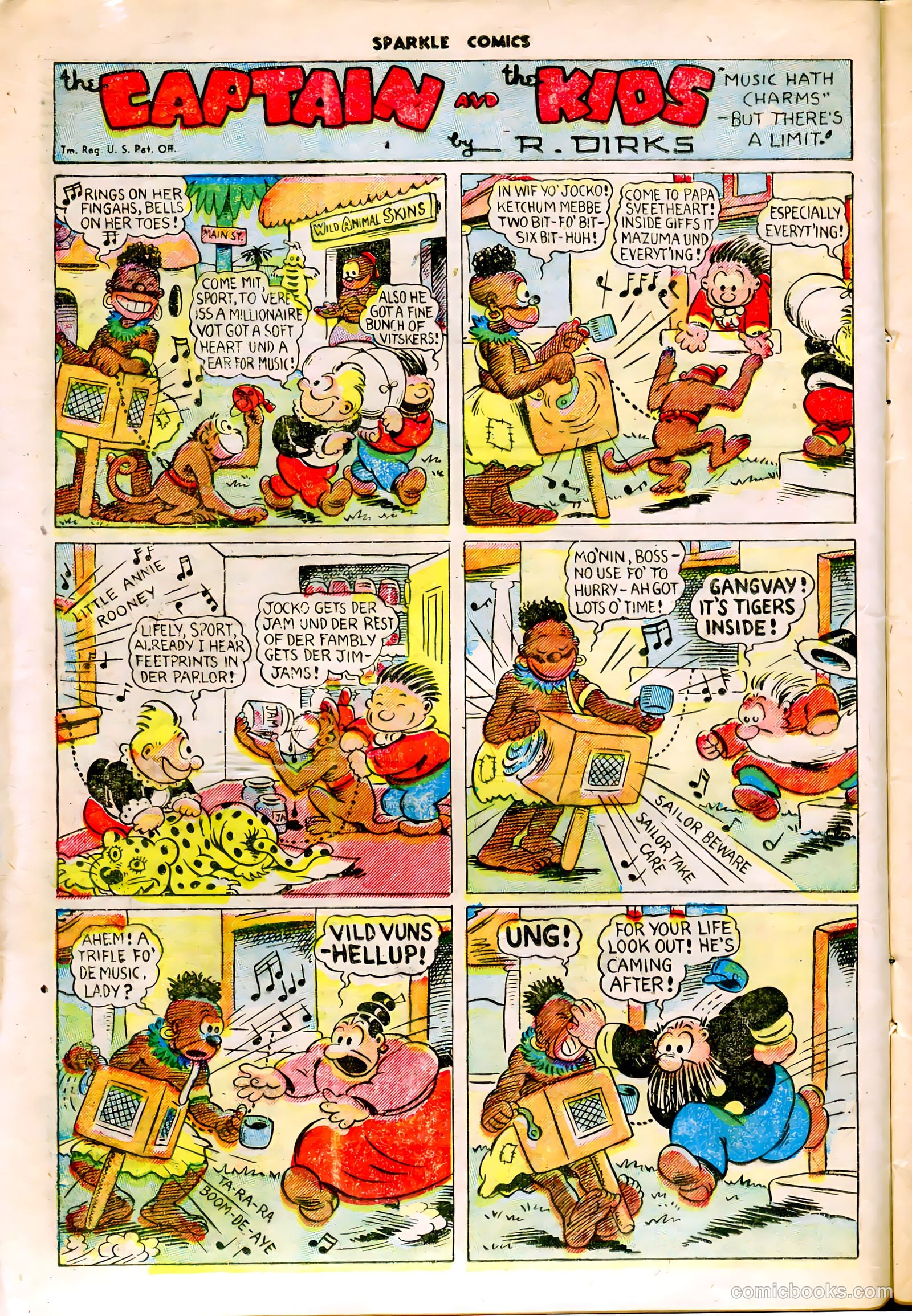 Sparkle Comics #3 (1949) — page 5 of 33