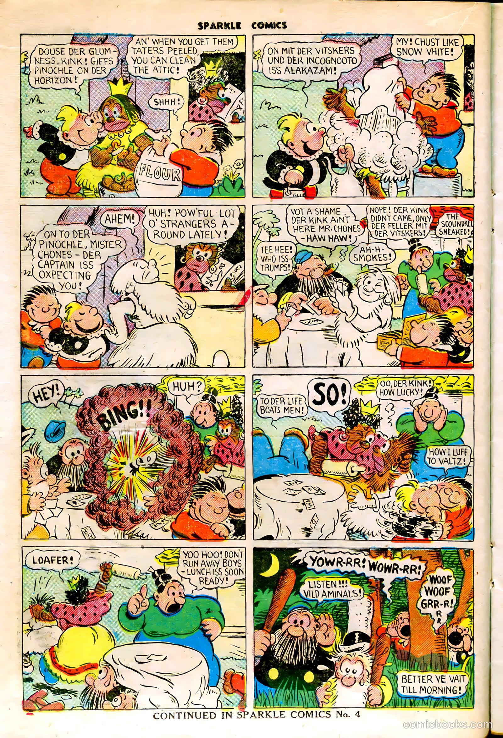 Sparkle Comics #3 (1949) — page 9 of 33