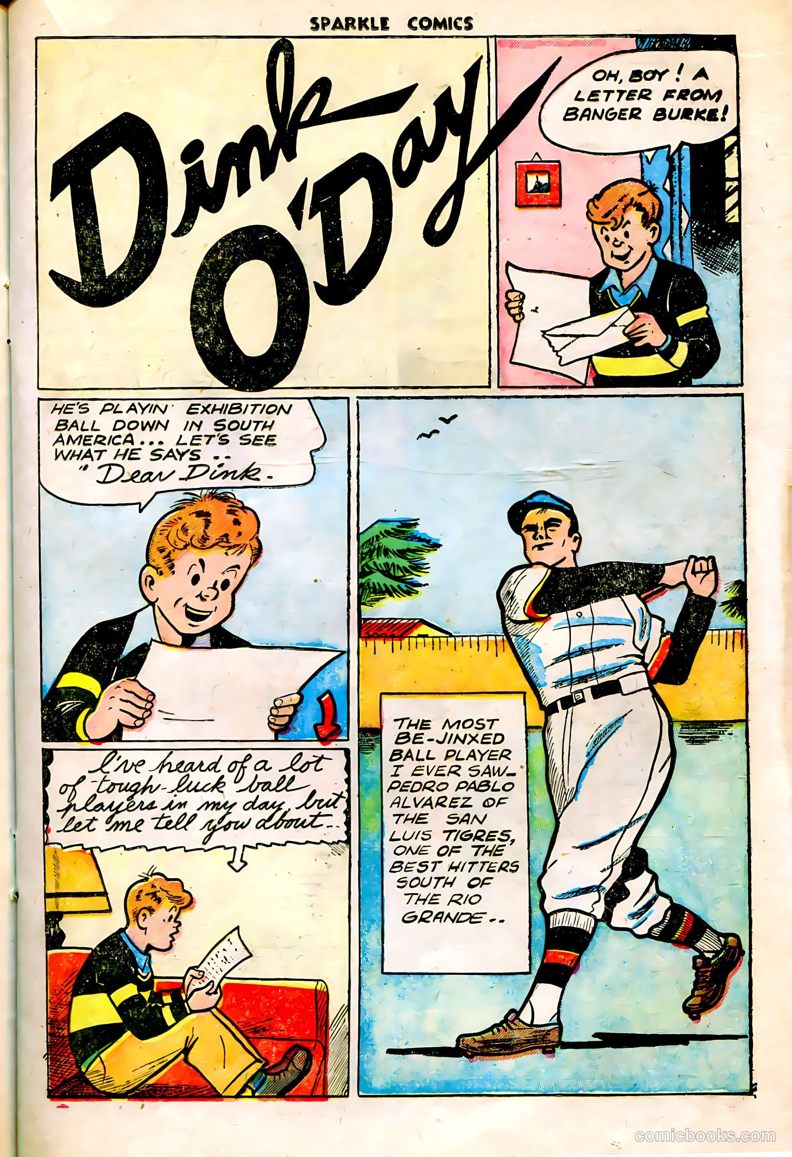 Sparkle Comics #3 (1949) — page 10 of 33