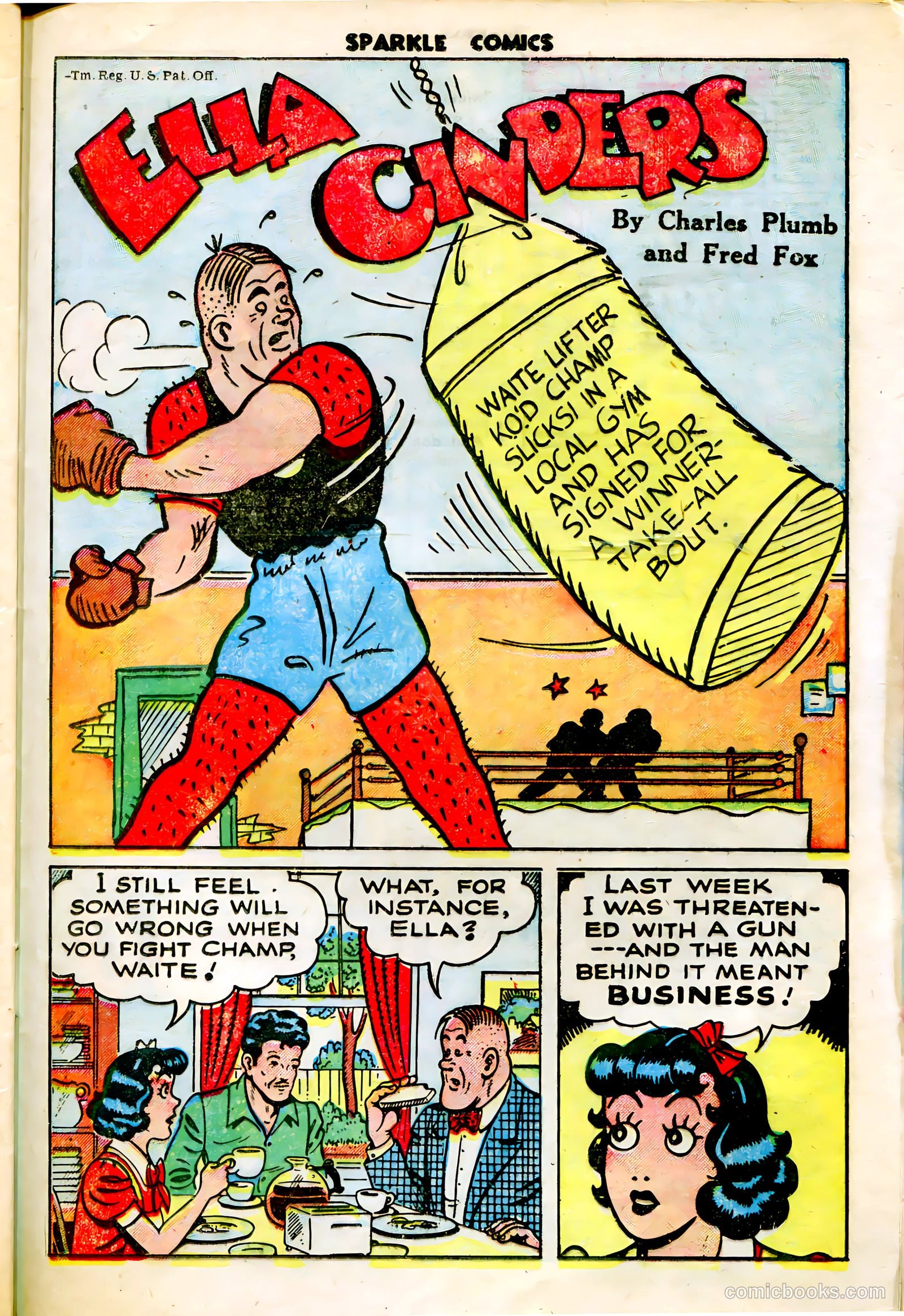 Sparkle Comics #3 (1949) — page 18 of 33
