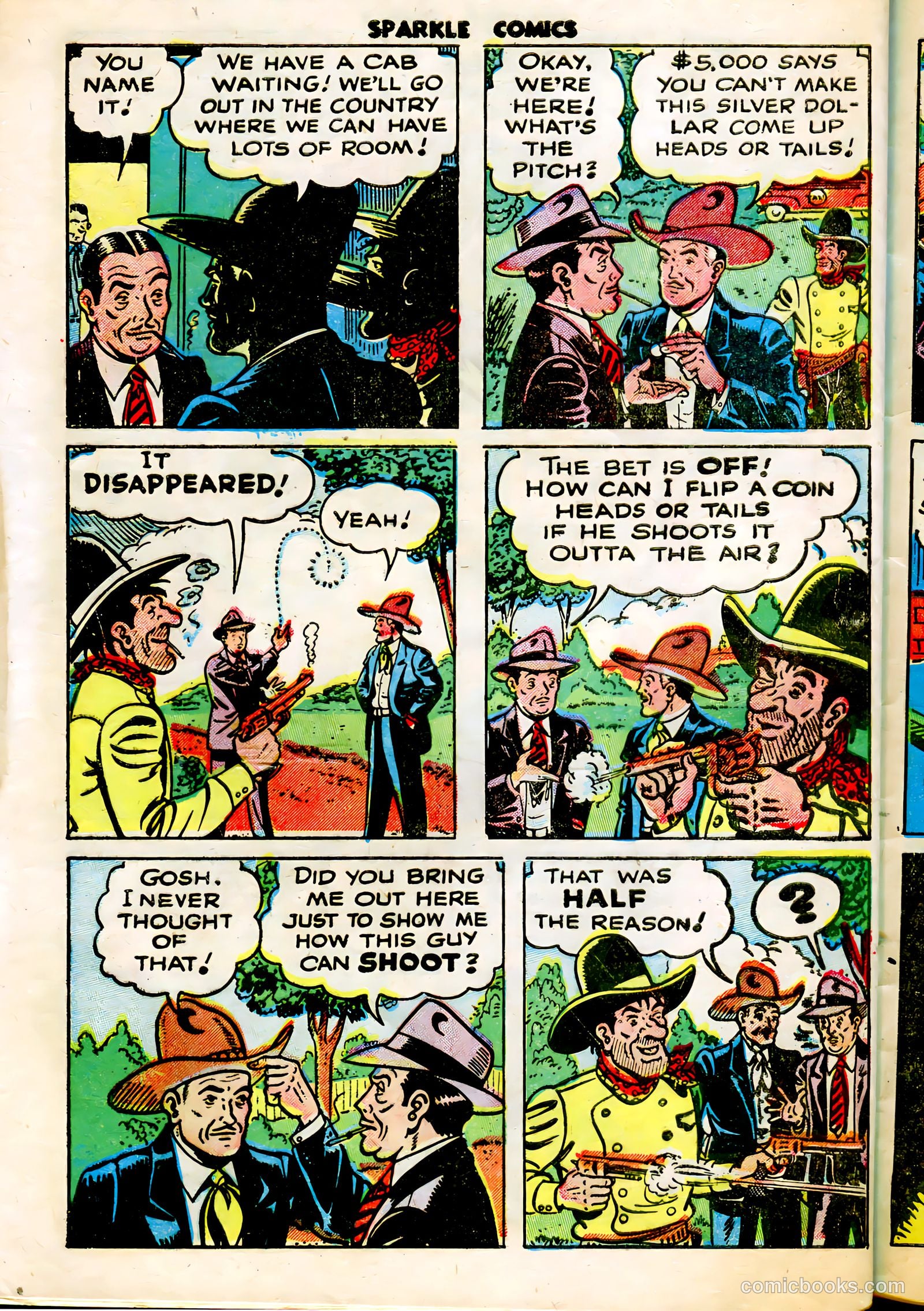 Sparkle Comics #3 (1949) — page 21 of 33