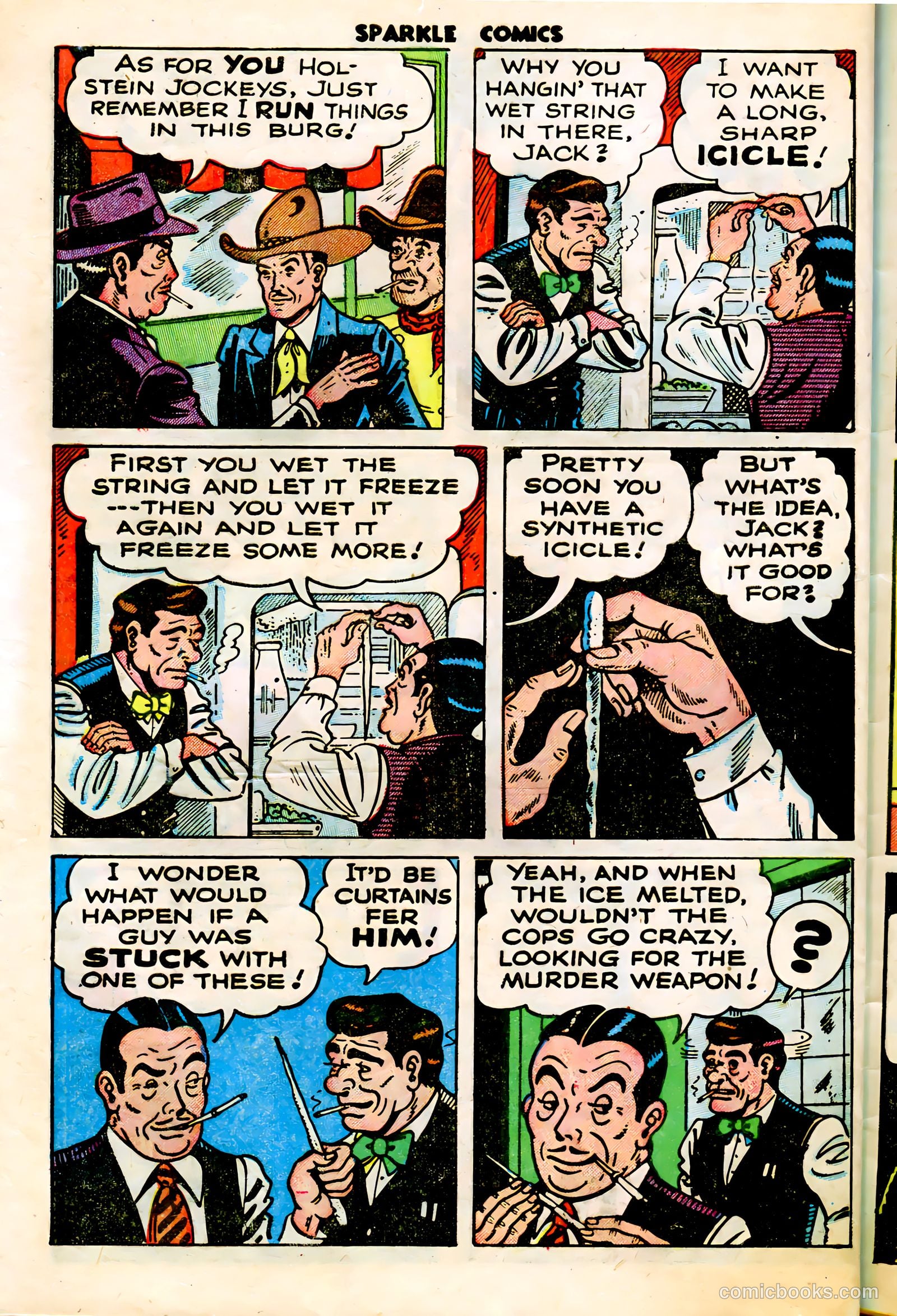 Sparkle Comics #3 (1949) — page 23 of 33