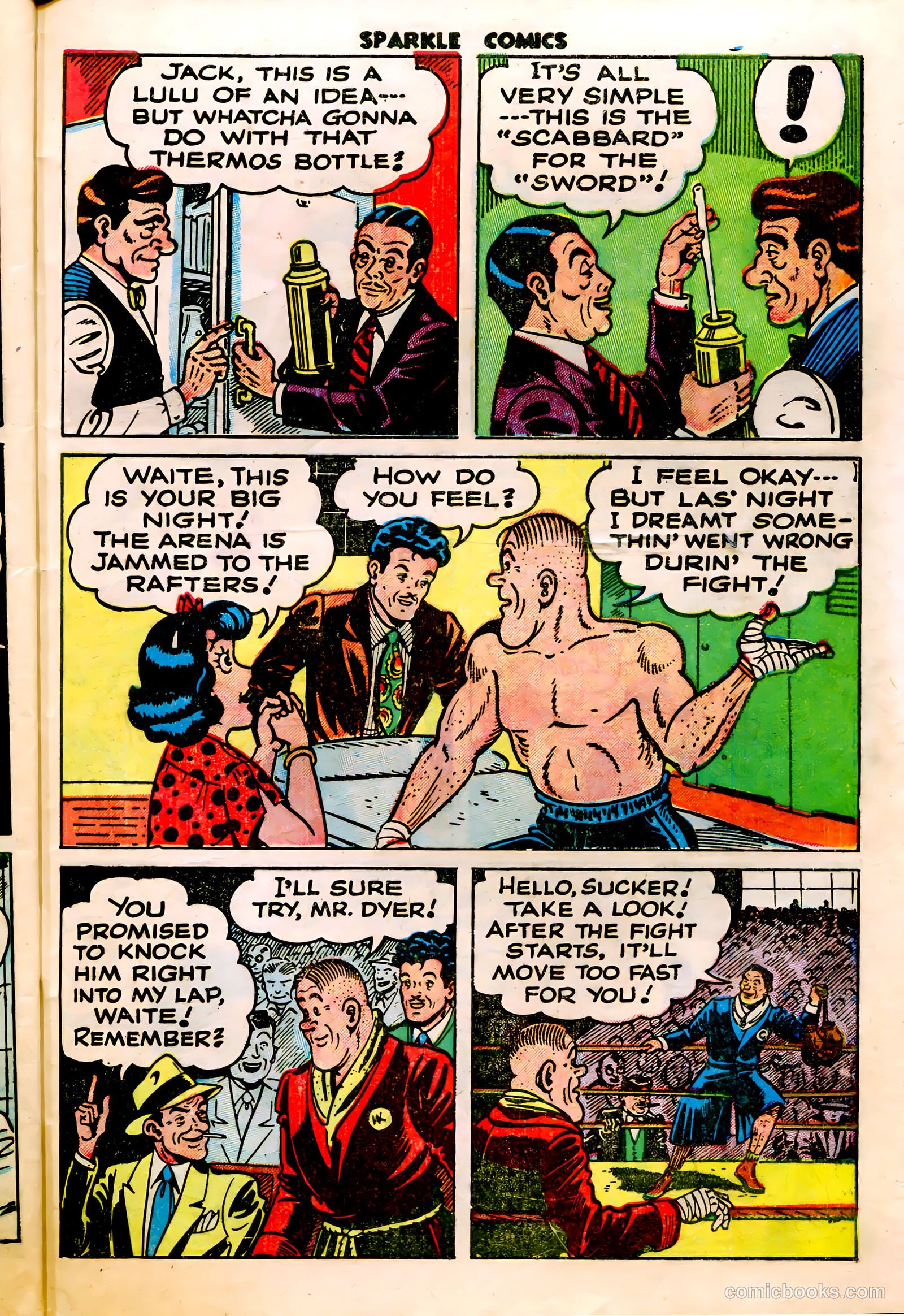 Sparkle Comics #3 (1949) — page 24 of 33