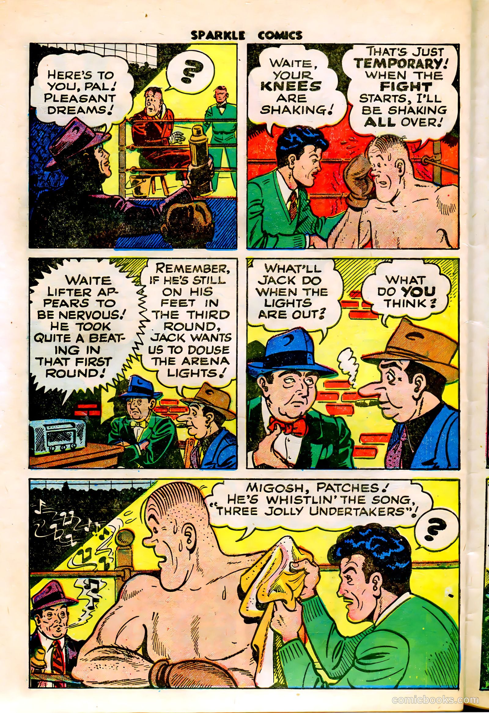 Sparkle Comics #3 (1949) — page 25 of 33