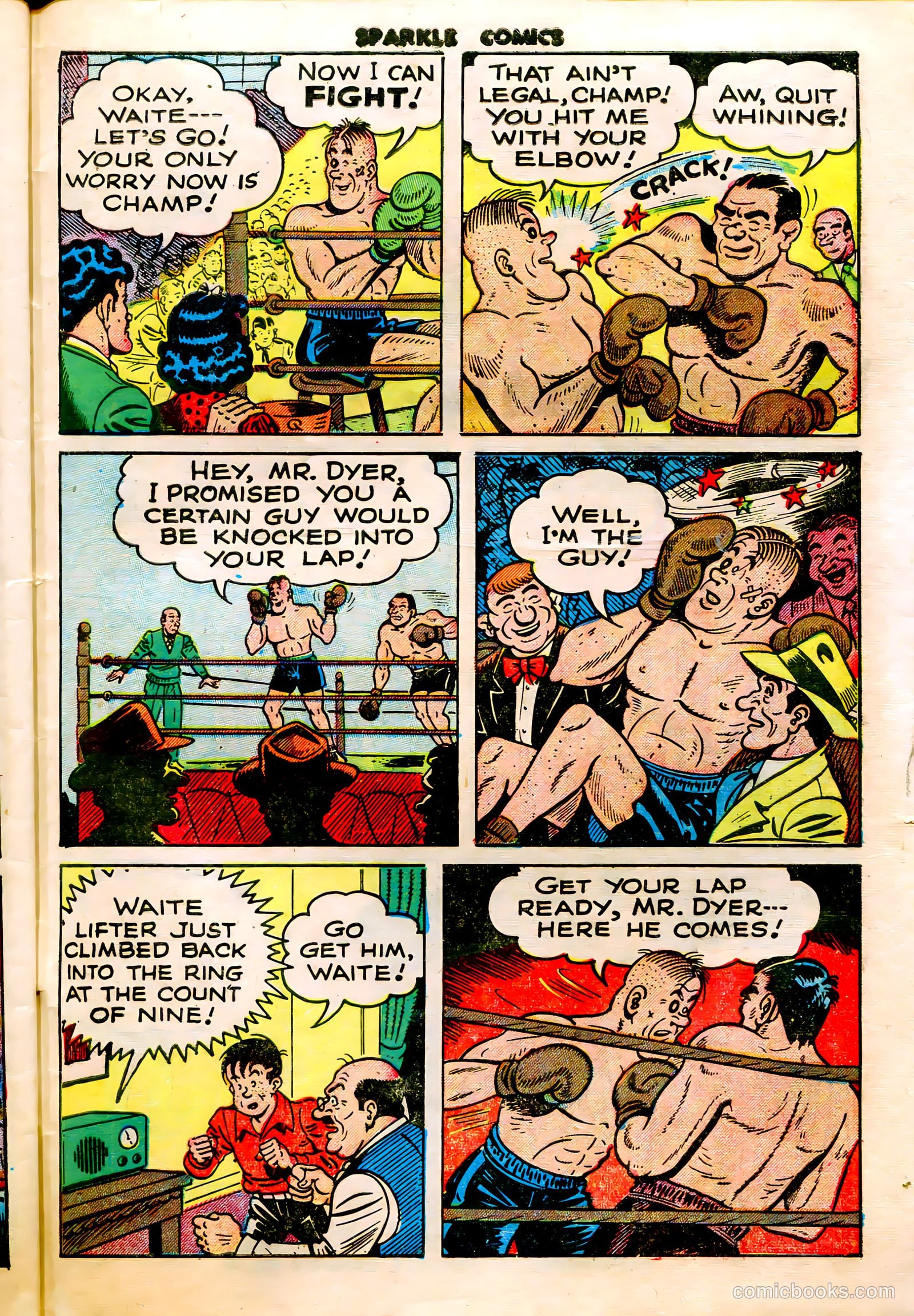 Sparkle Comics #3 (1949) — page 28 of 33