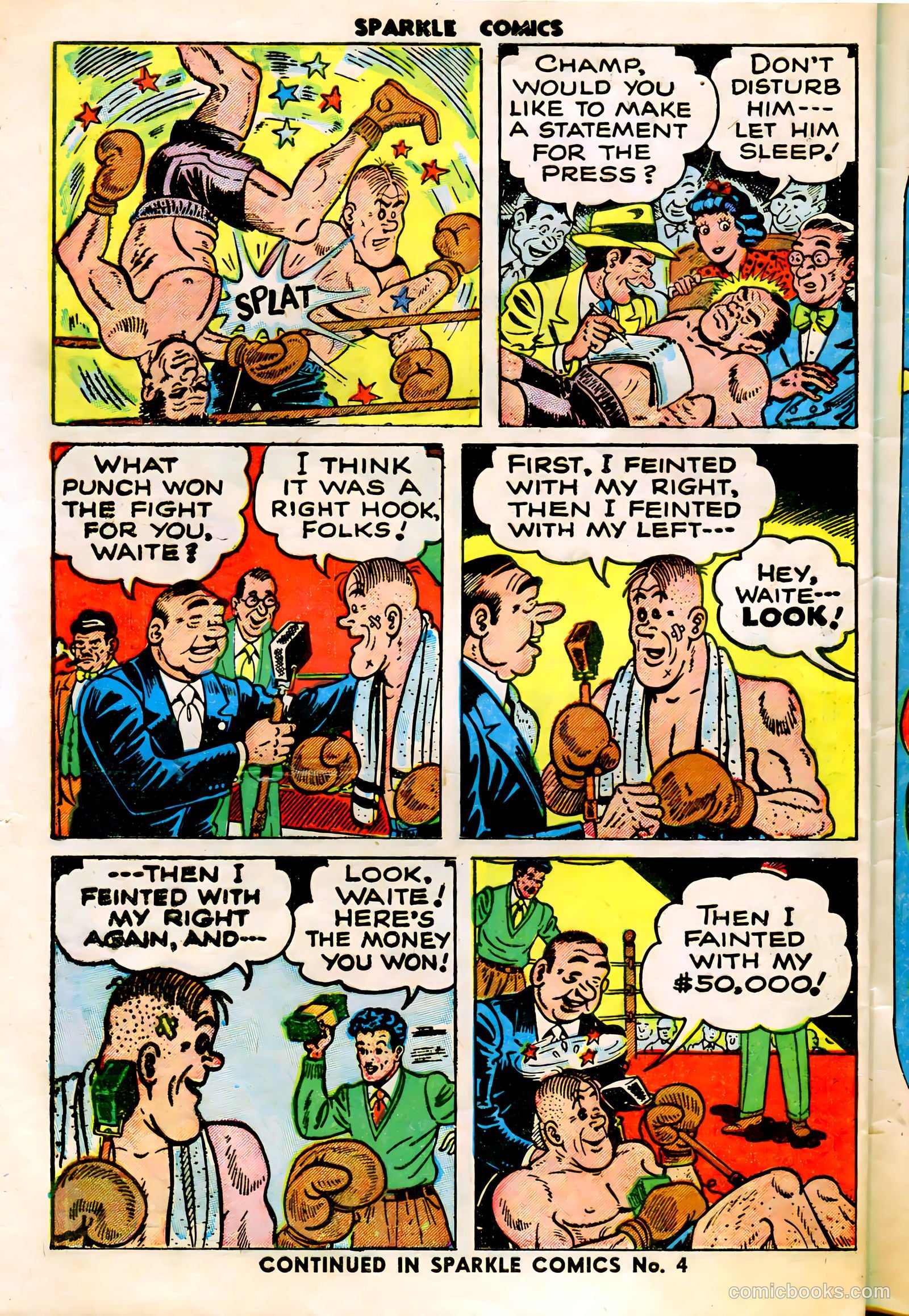 Sparkle Comics #3 (1949) — page 29 of 33