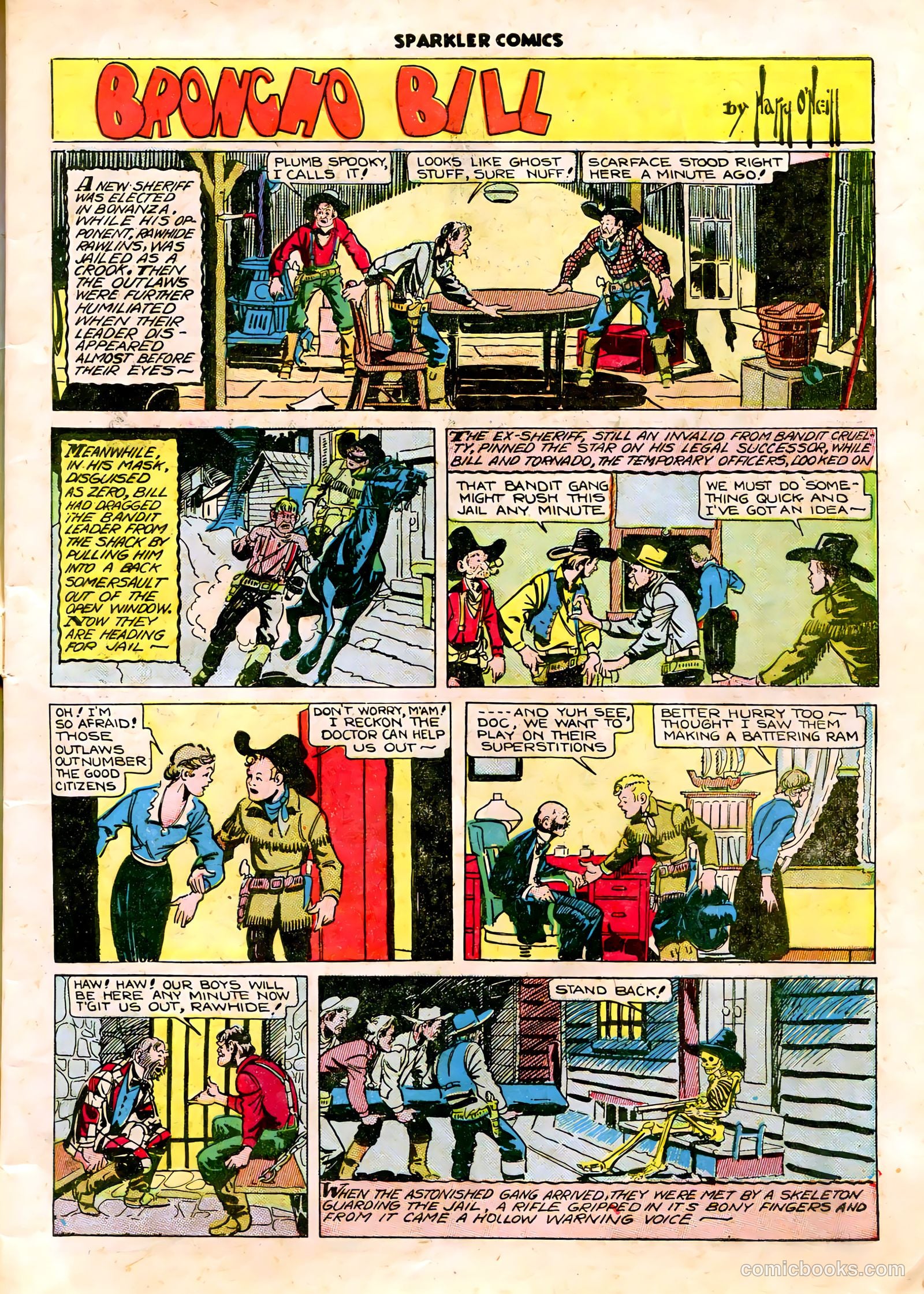Sparkle Comics #30 (1953) — page 7 of 49