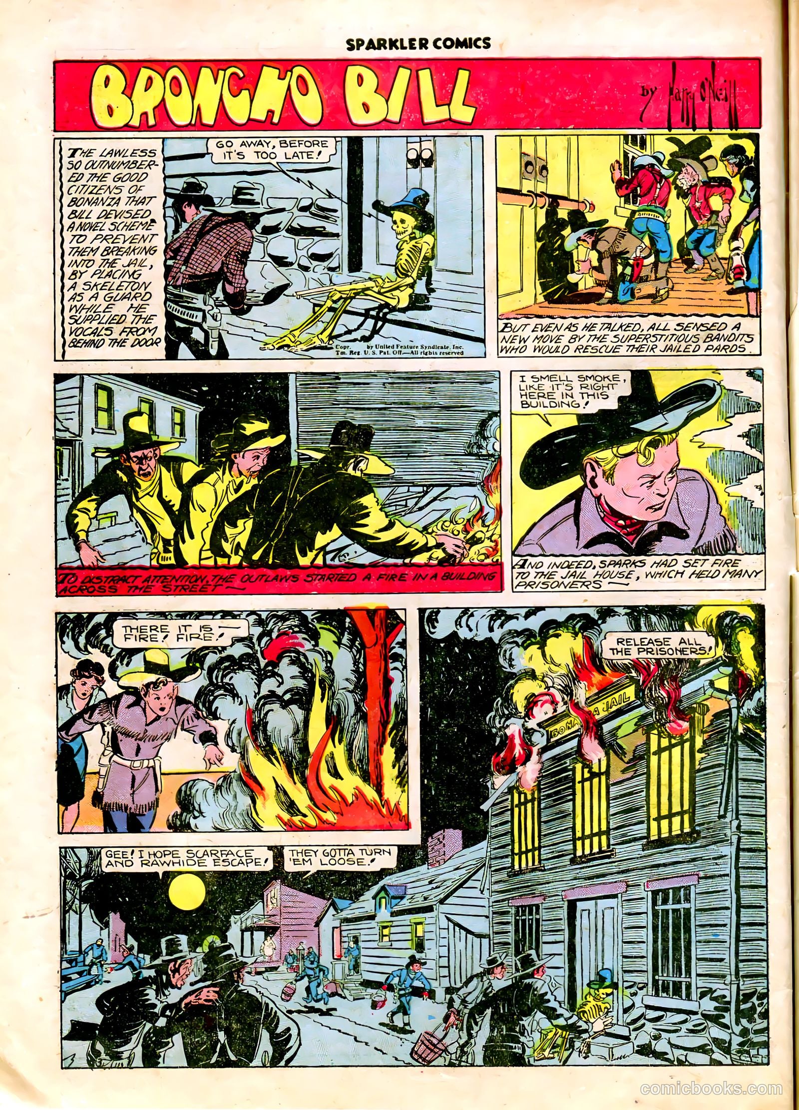 Sparkle Comics #30 (1953) — page 8 of 49