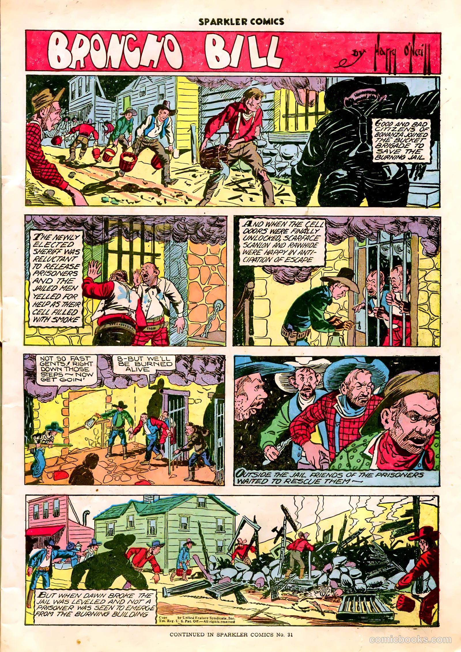 Sparkle Comics #30 (1953) — page 9 of 49