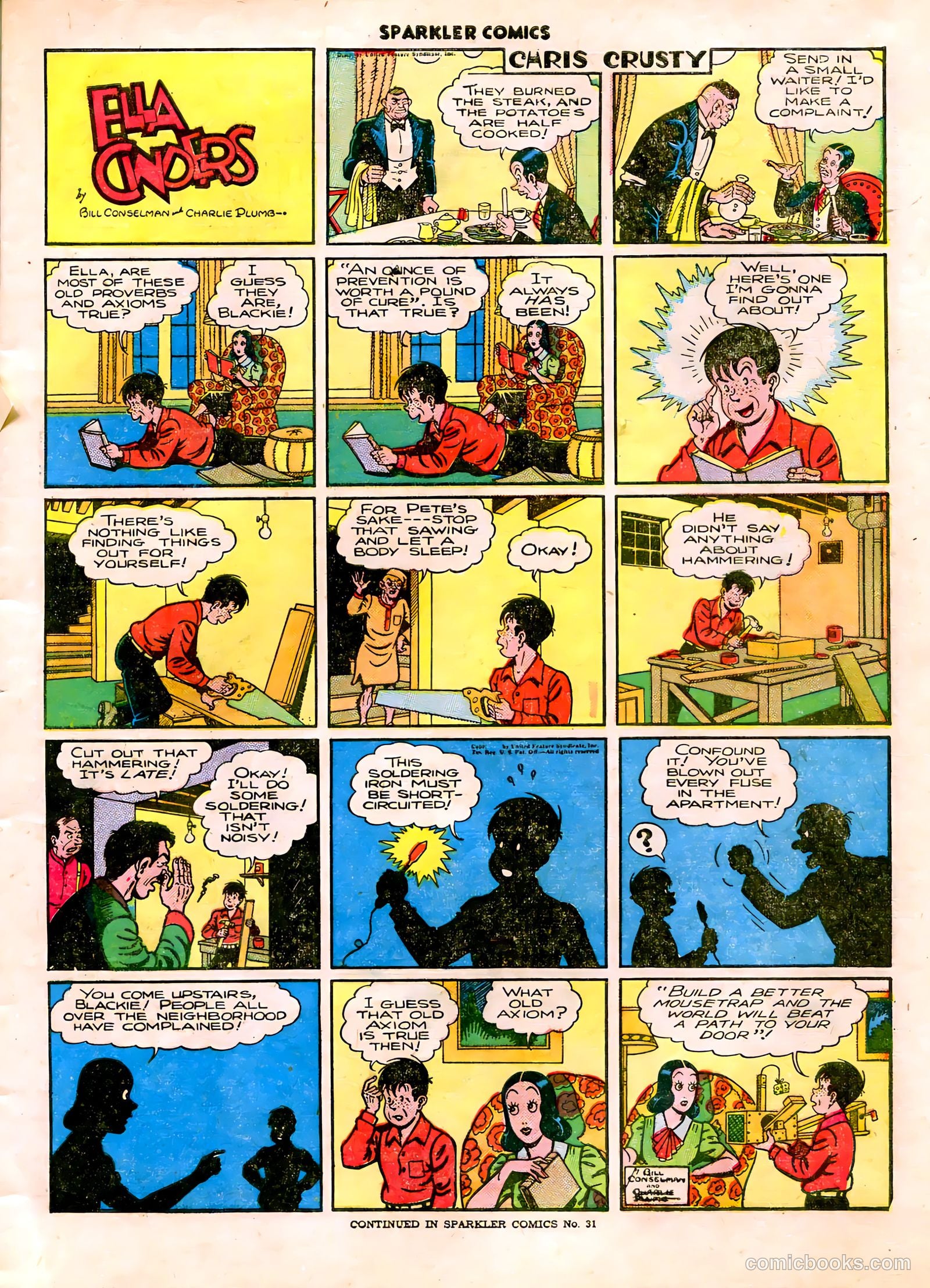 Sparkle Comics #30 (1953) — page 11 of 49