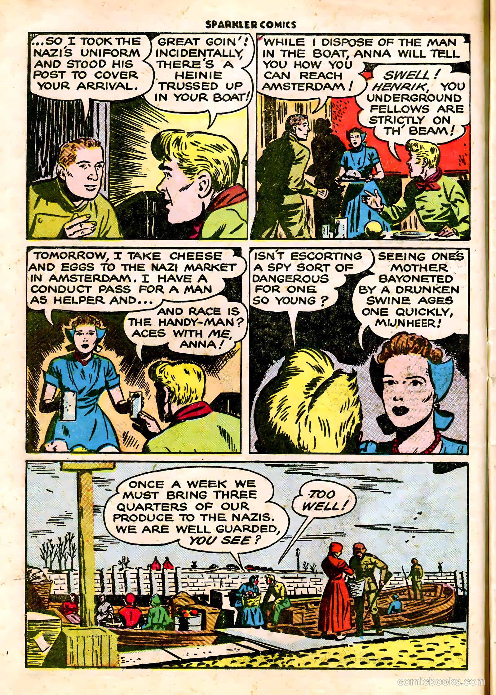 Sparkle Comics #30 (1953) — page 13 of 49