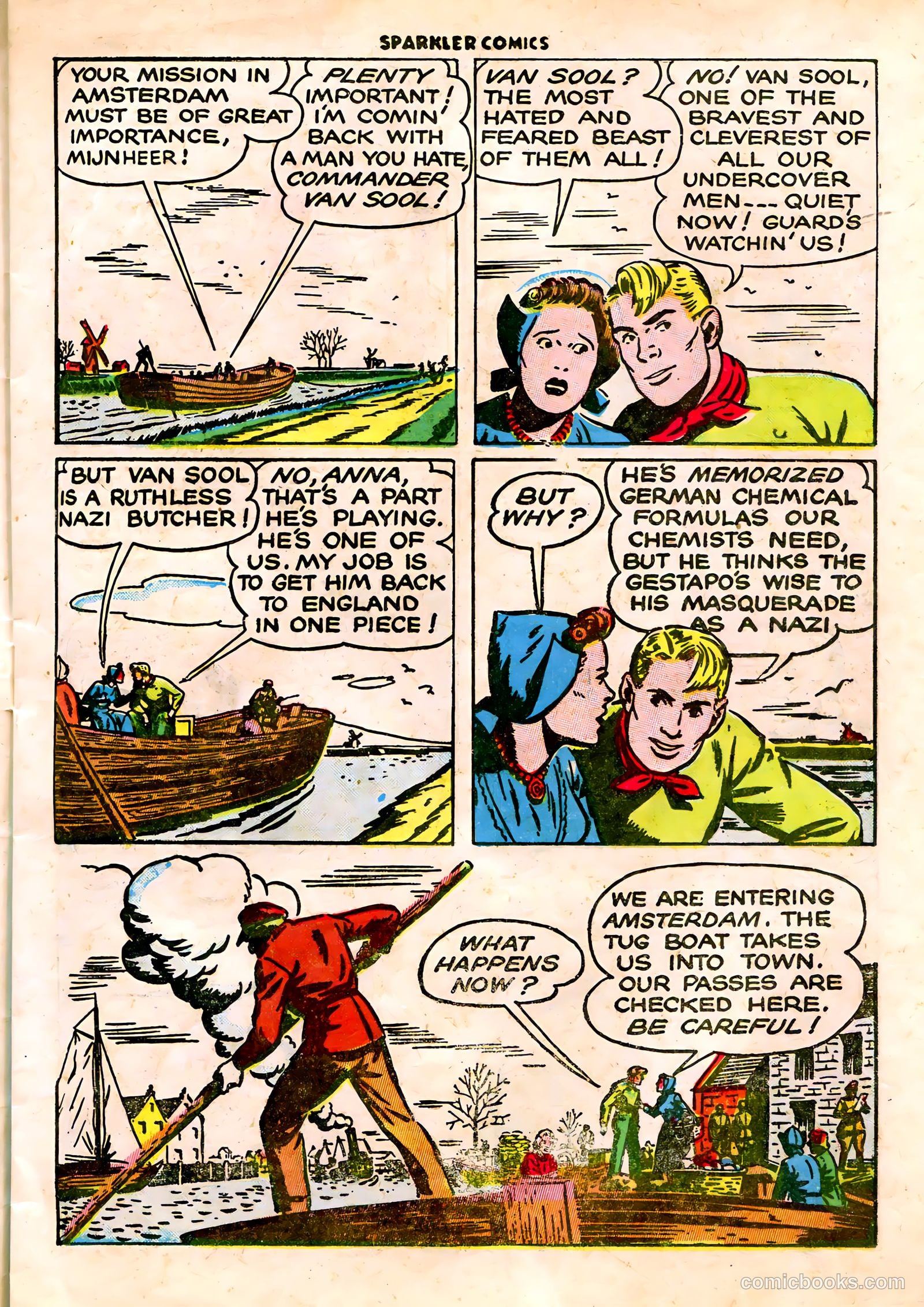 Sparkle Comics #30 (1953) — page 14 of 49