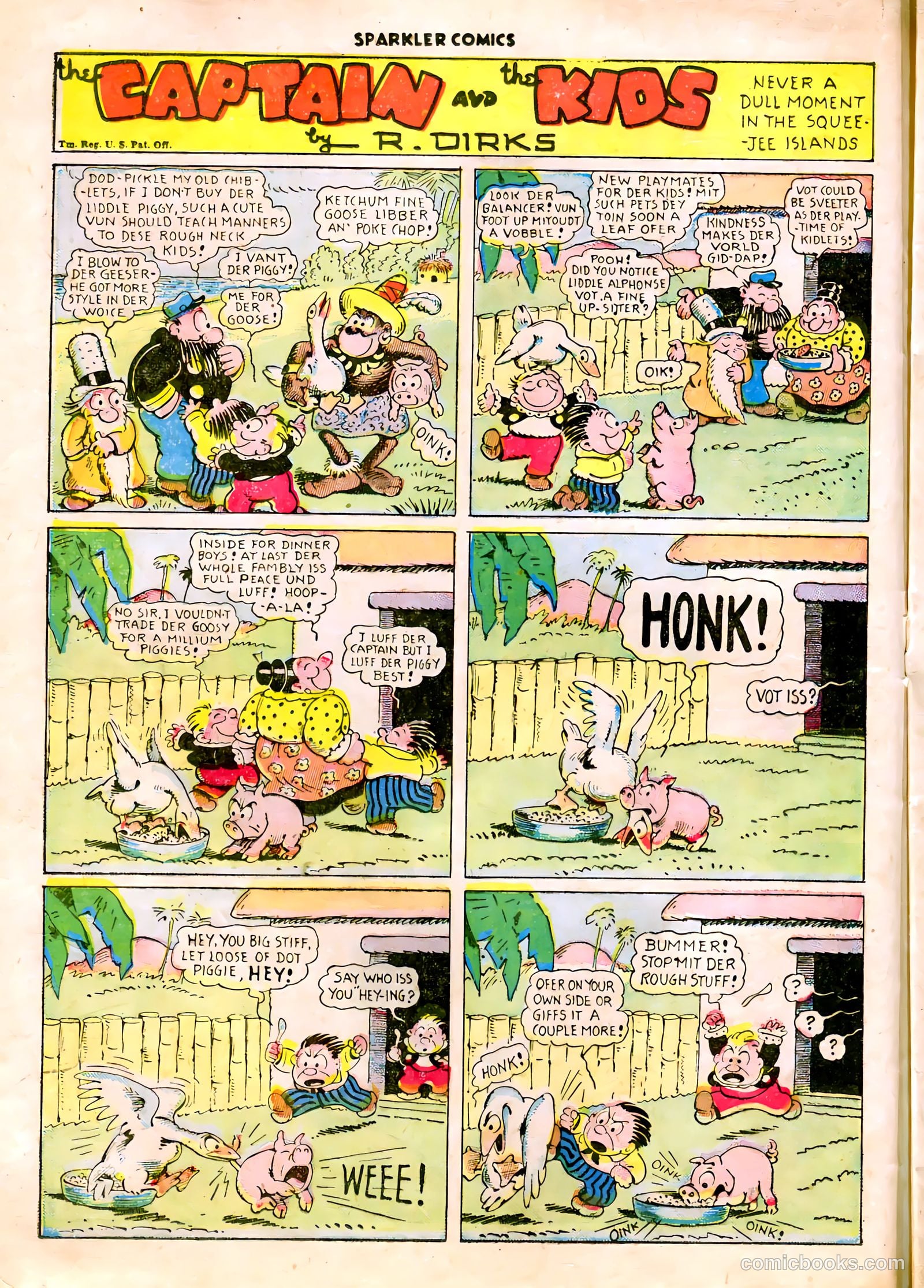 Sparkle Comics #30 (1953) — page 17 of 49