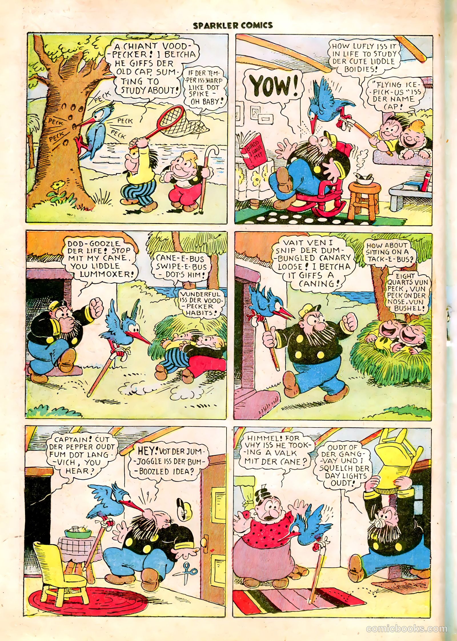 Sparkle Comics #30 (1953) — page 19 of 49