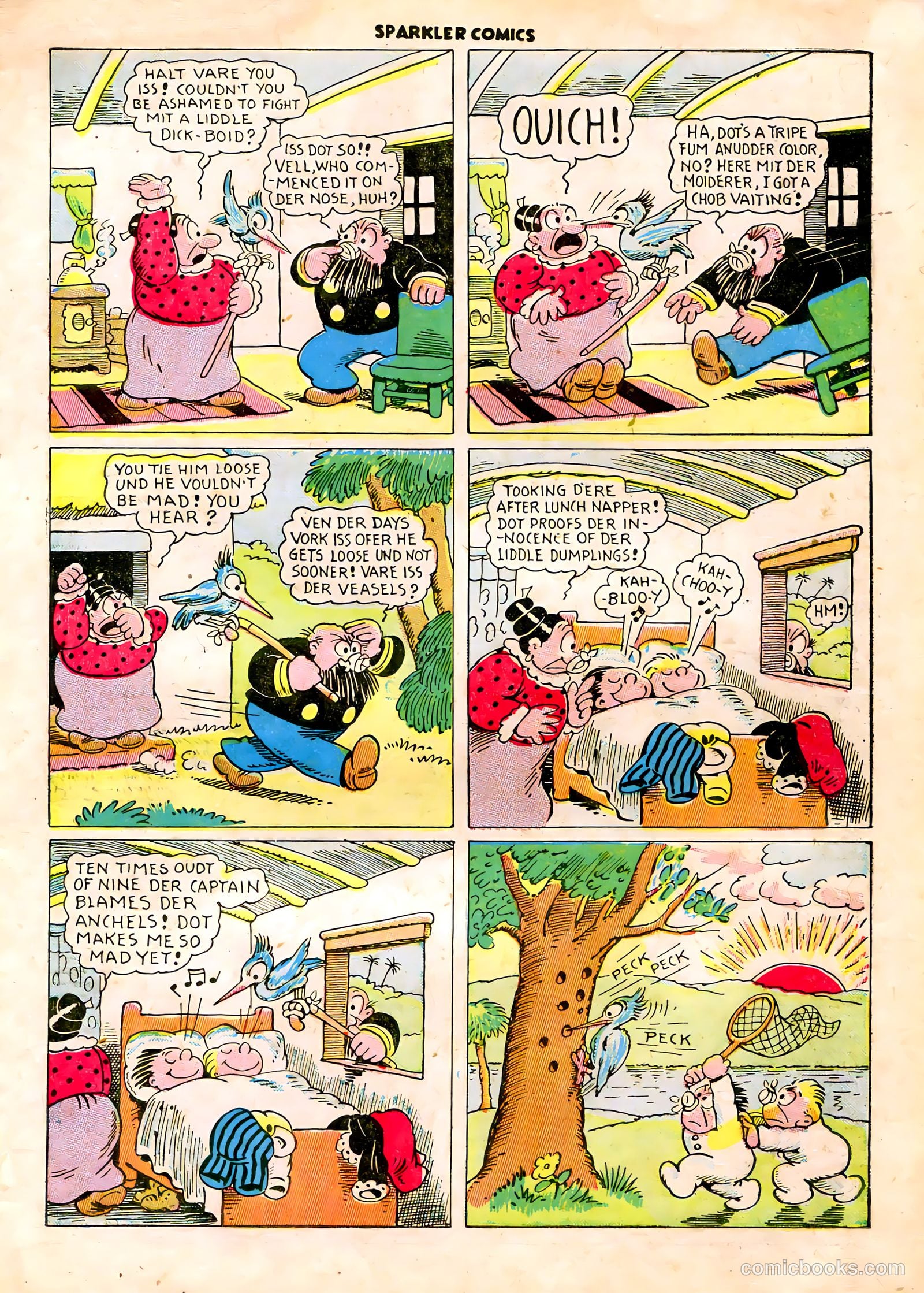 Sparkle Comics #30 (1953) — page 20 of 49