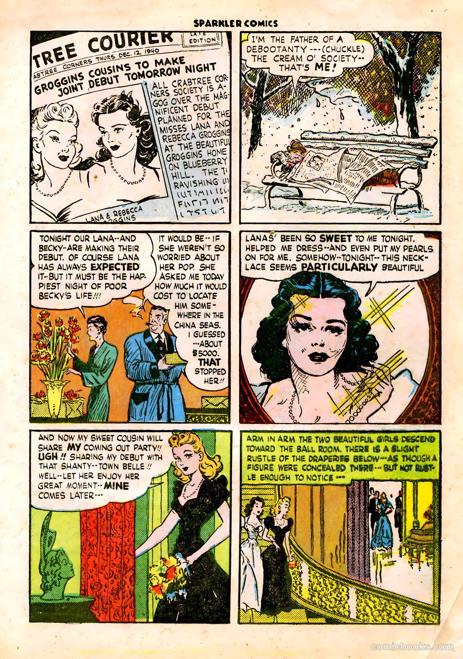 Sparkle Comics #30 (1953) — page 26 of 49