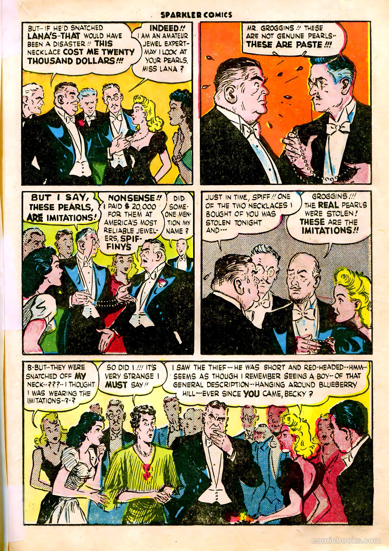 Sparkle Comics #30 (1953) — page 28 of 49