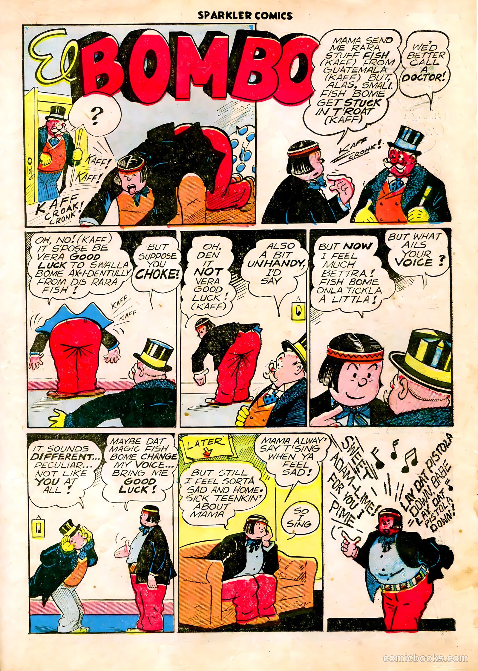Sparkle Comics #30 (1953) — page 30 of 49