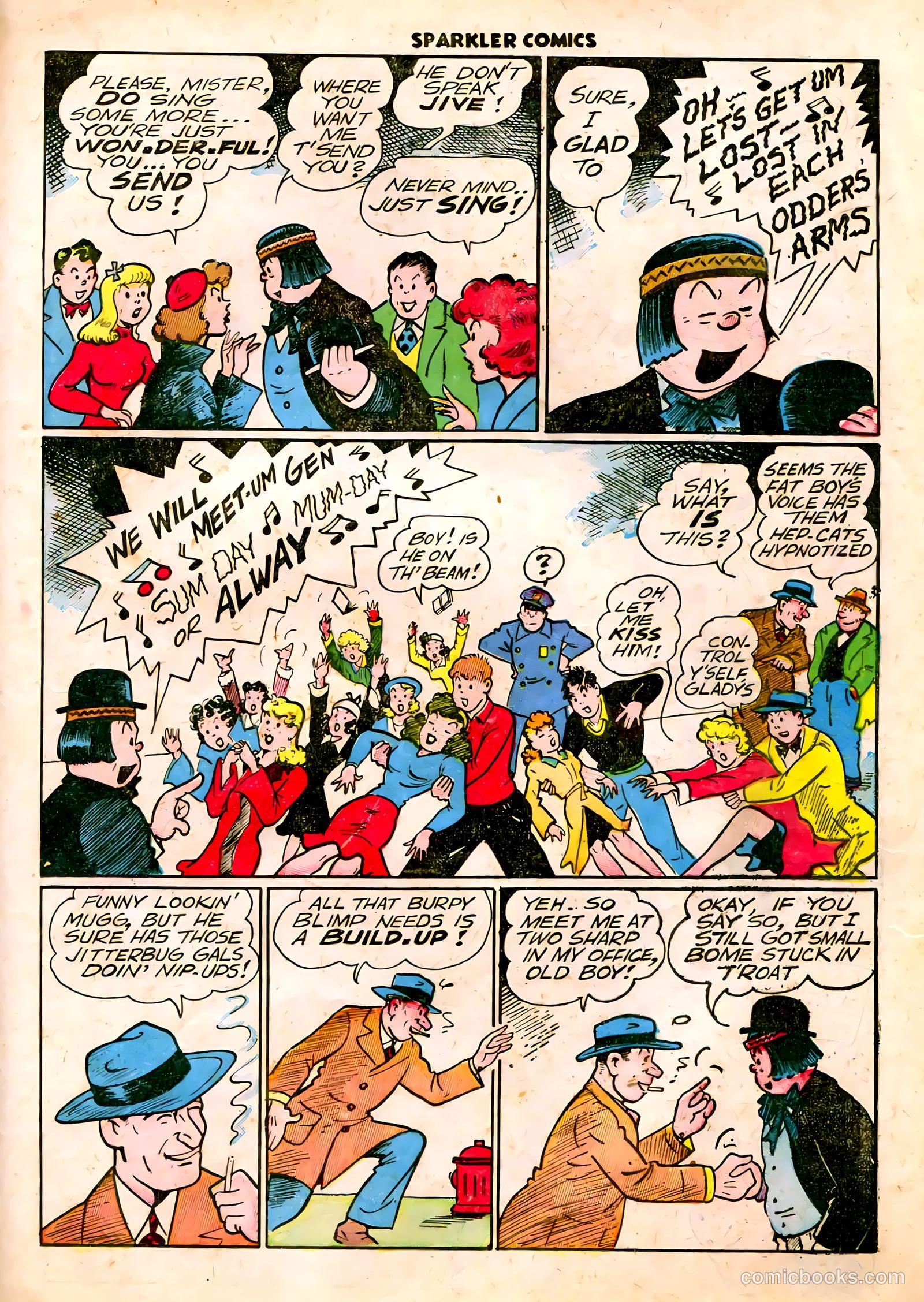Sparkle Comics #30 (1953) — page 32 of 49