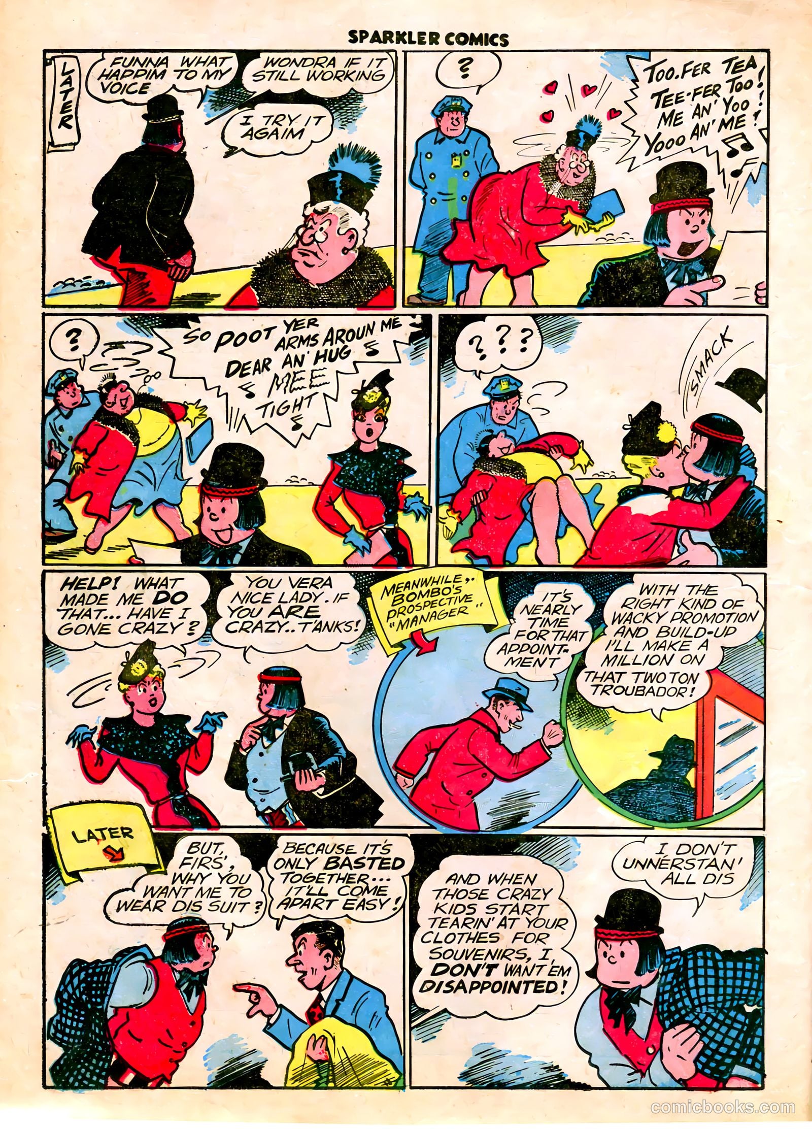 Sparkle Comics #30 (1953) — page 33 of 49