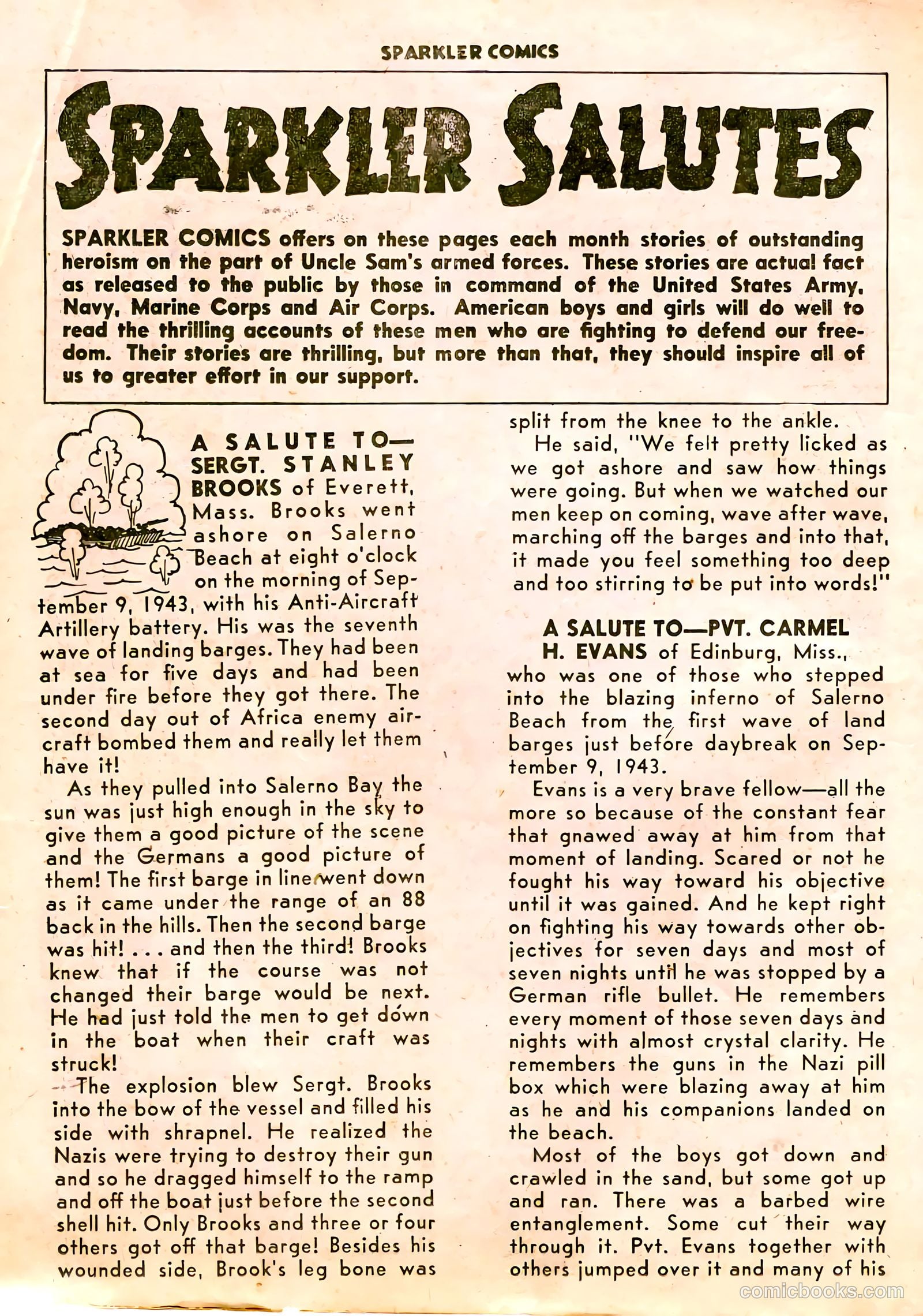 Sparkle Comics #30 (1953) — page 35 of 49